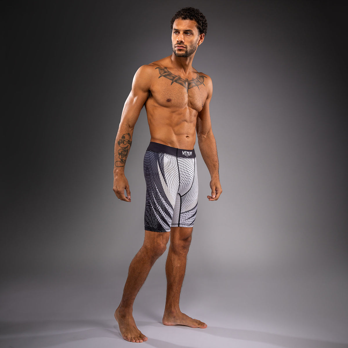 Venum Galactic 3.0 Vale Tudo Shorts - Off-White/Black