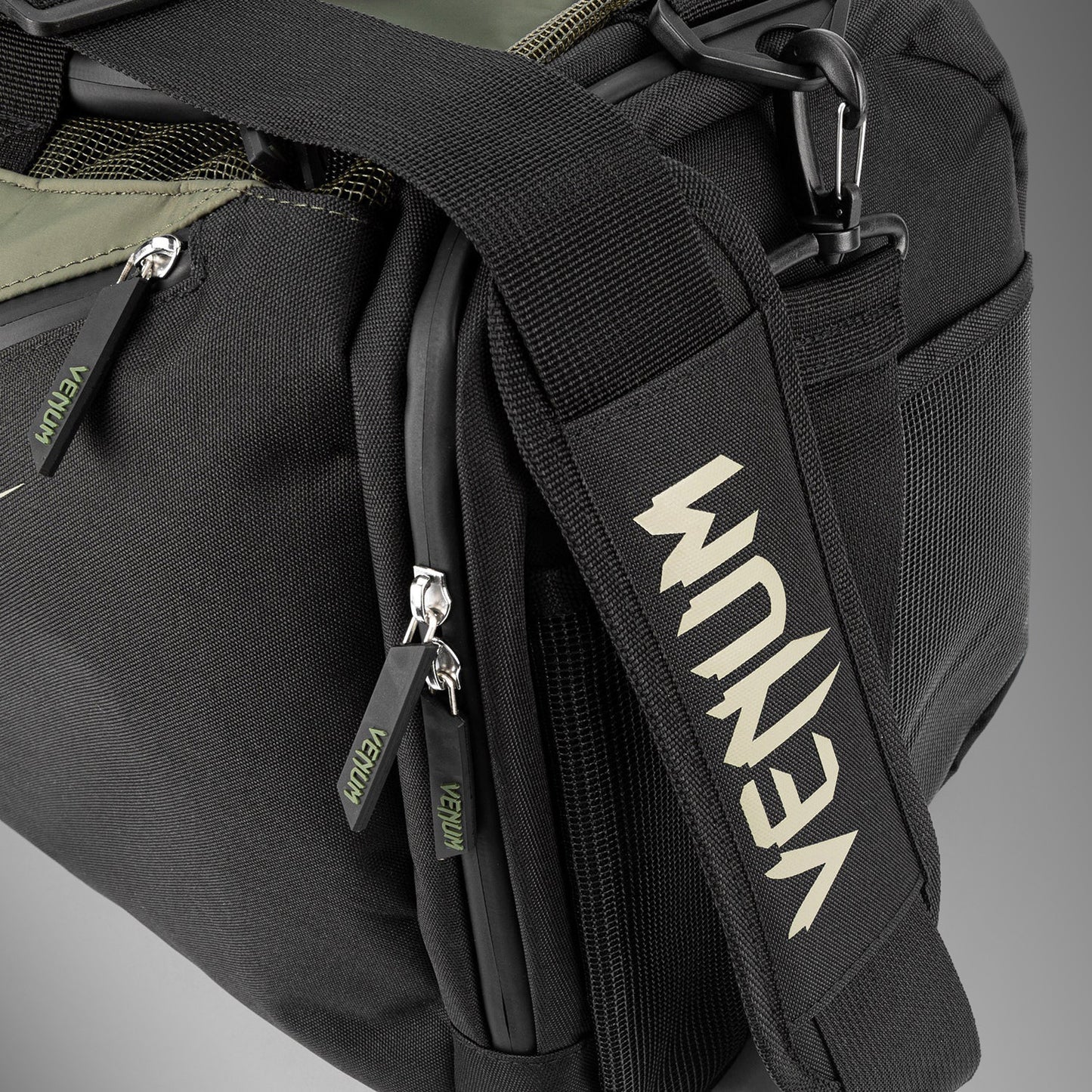 Venum Trainer Lite Evo Sports Bags (48L) - Khaki/Black