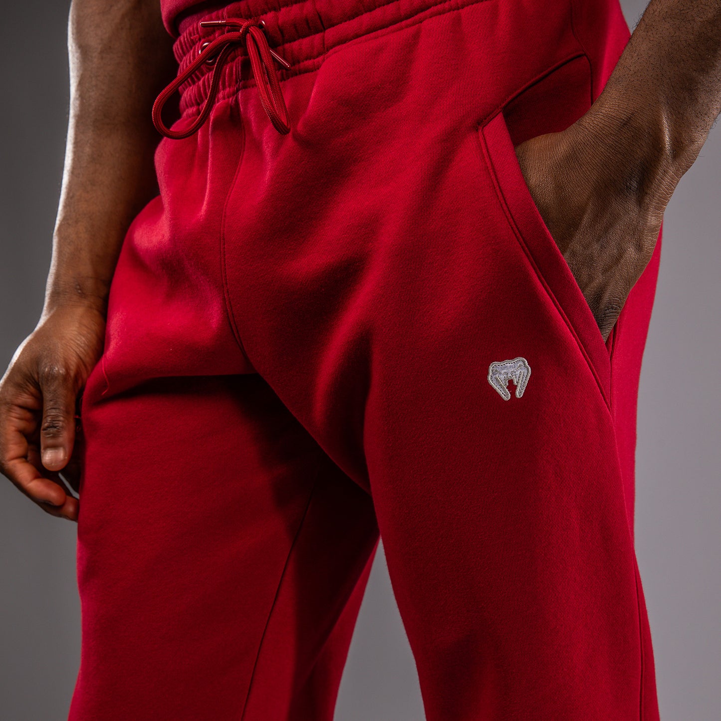Venum Silent Power Joggers - Cherry Red