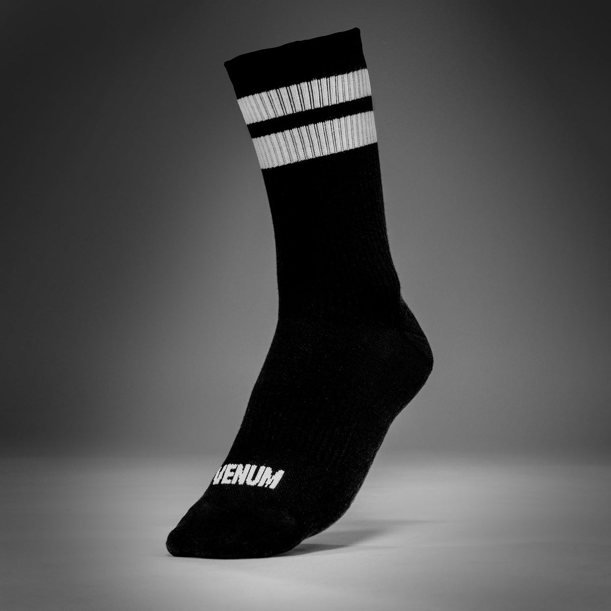 Venum Adrenaline Crew Socks 3-Pack - Black/White