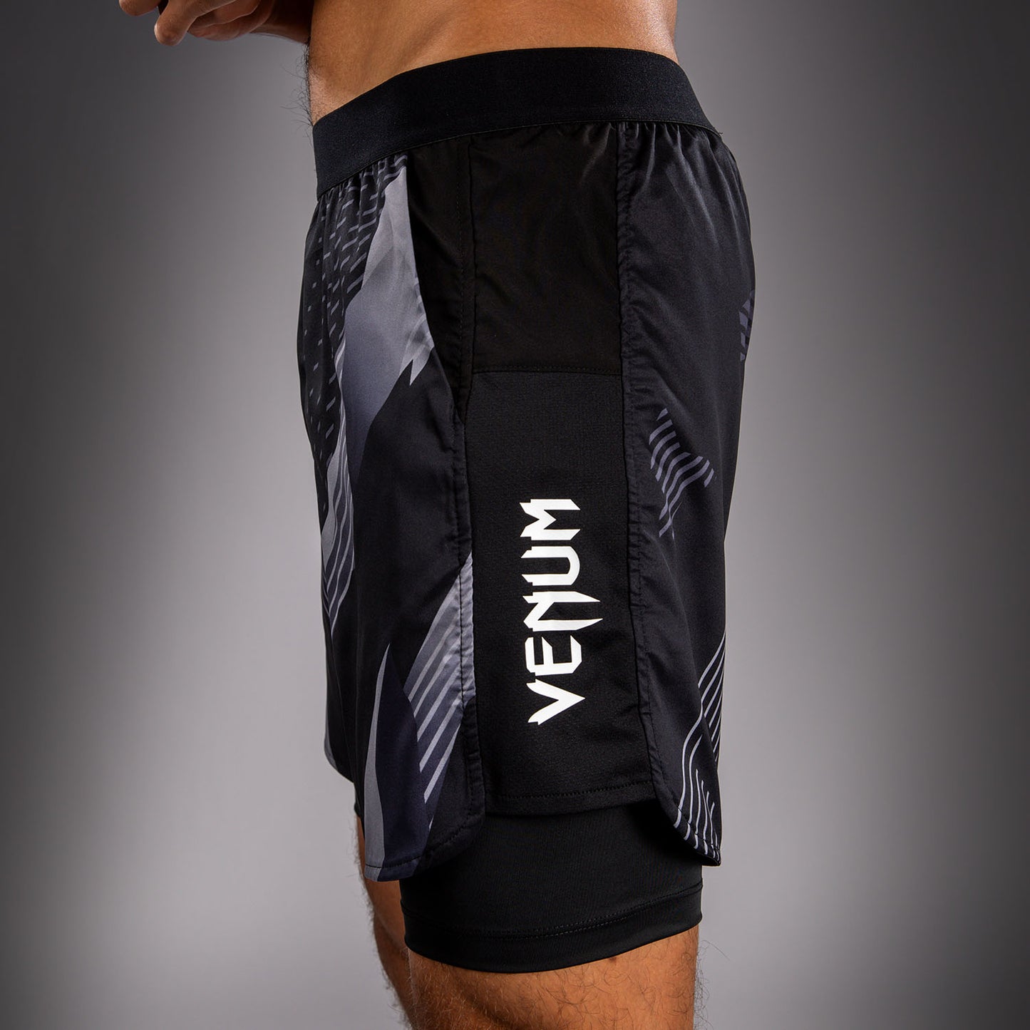 Venum No-Gi 6.0 Training Shorts - Black/White