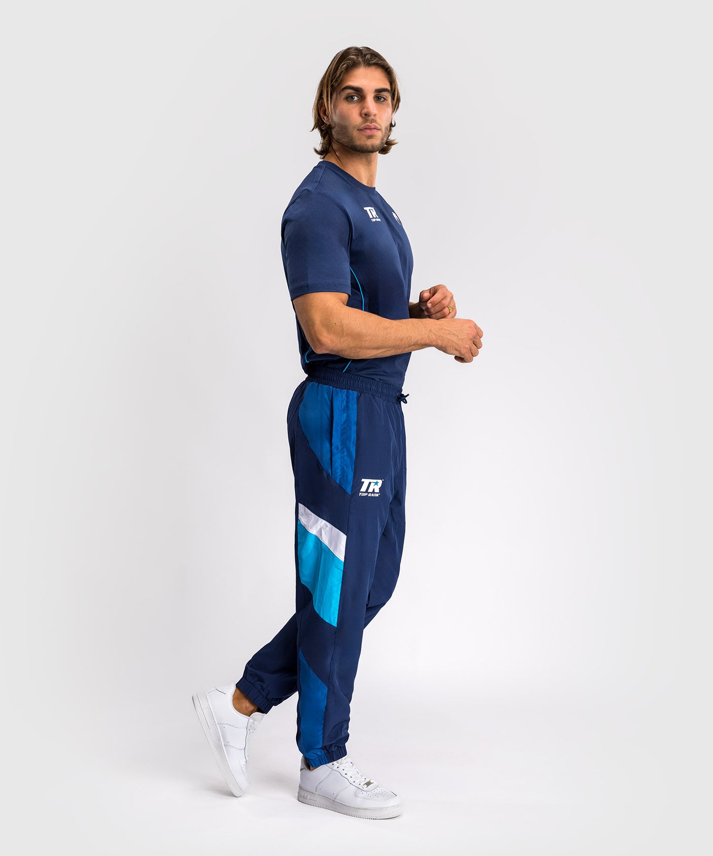 Venum x Top Rank Original Men's Tracksuit Pants - Navy Blue