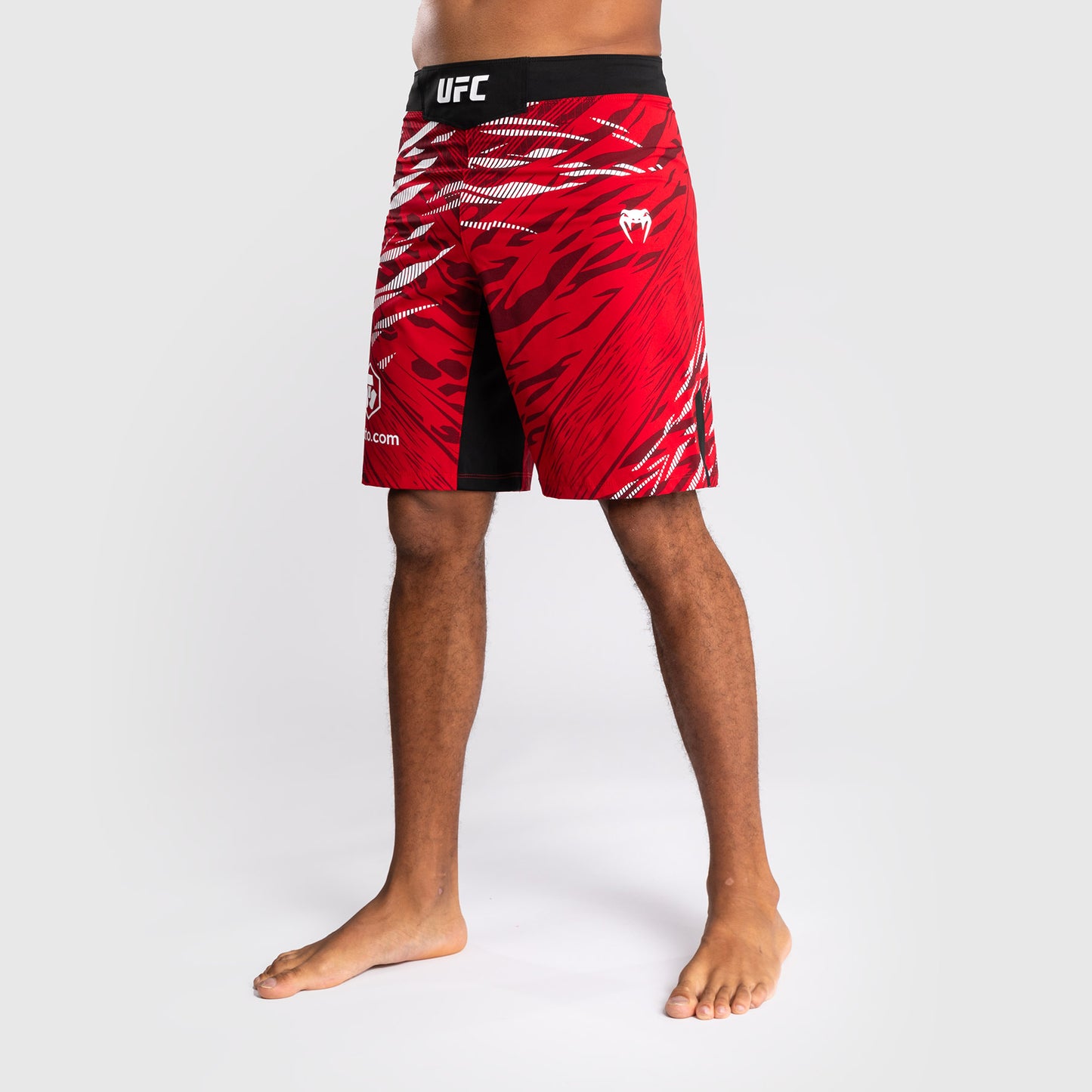 UFC Fusion by Venum Personalized Authentic Fight Night Men's Fight Short - Long Fit - Red