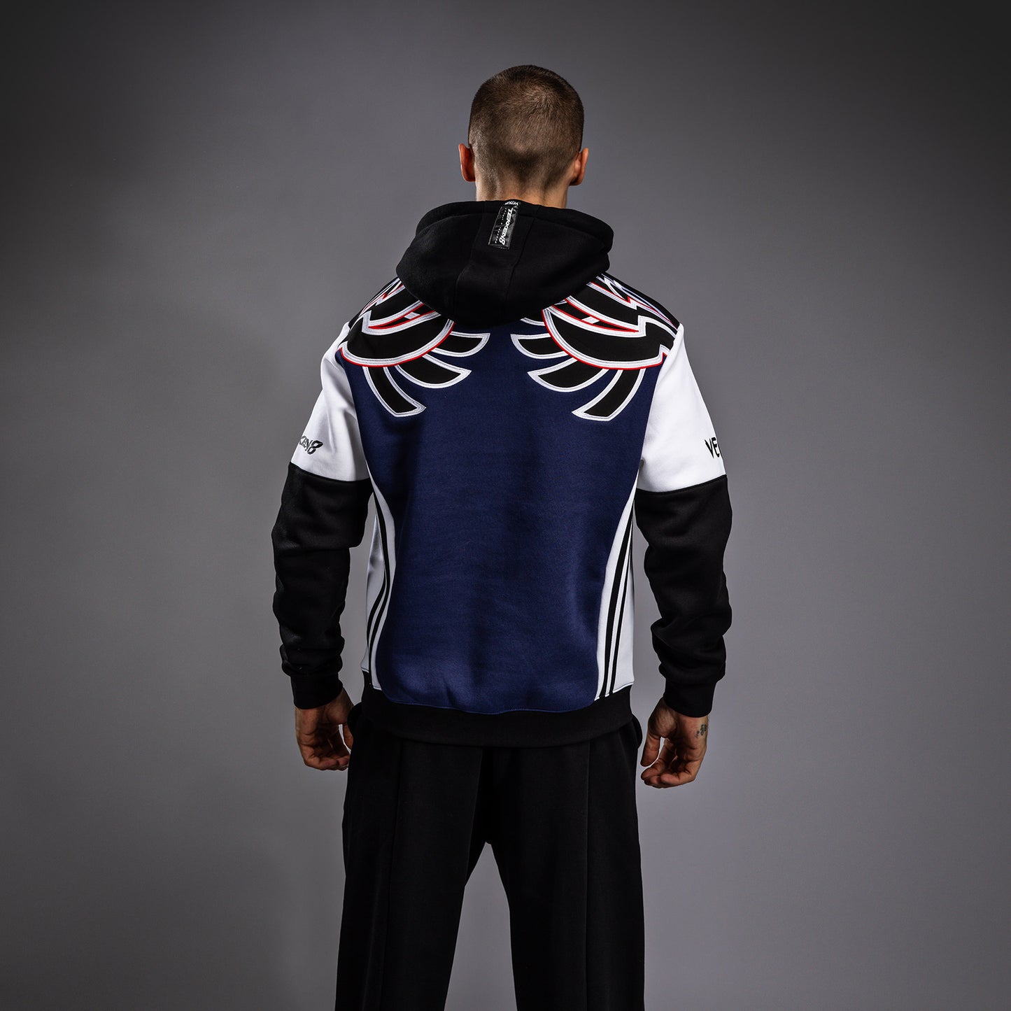 Venum x TEKKEN 8 - Jin Kazama Hoodie - Blue/Black/White