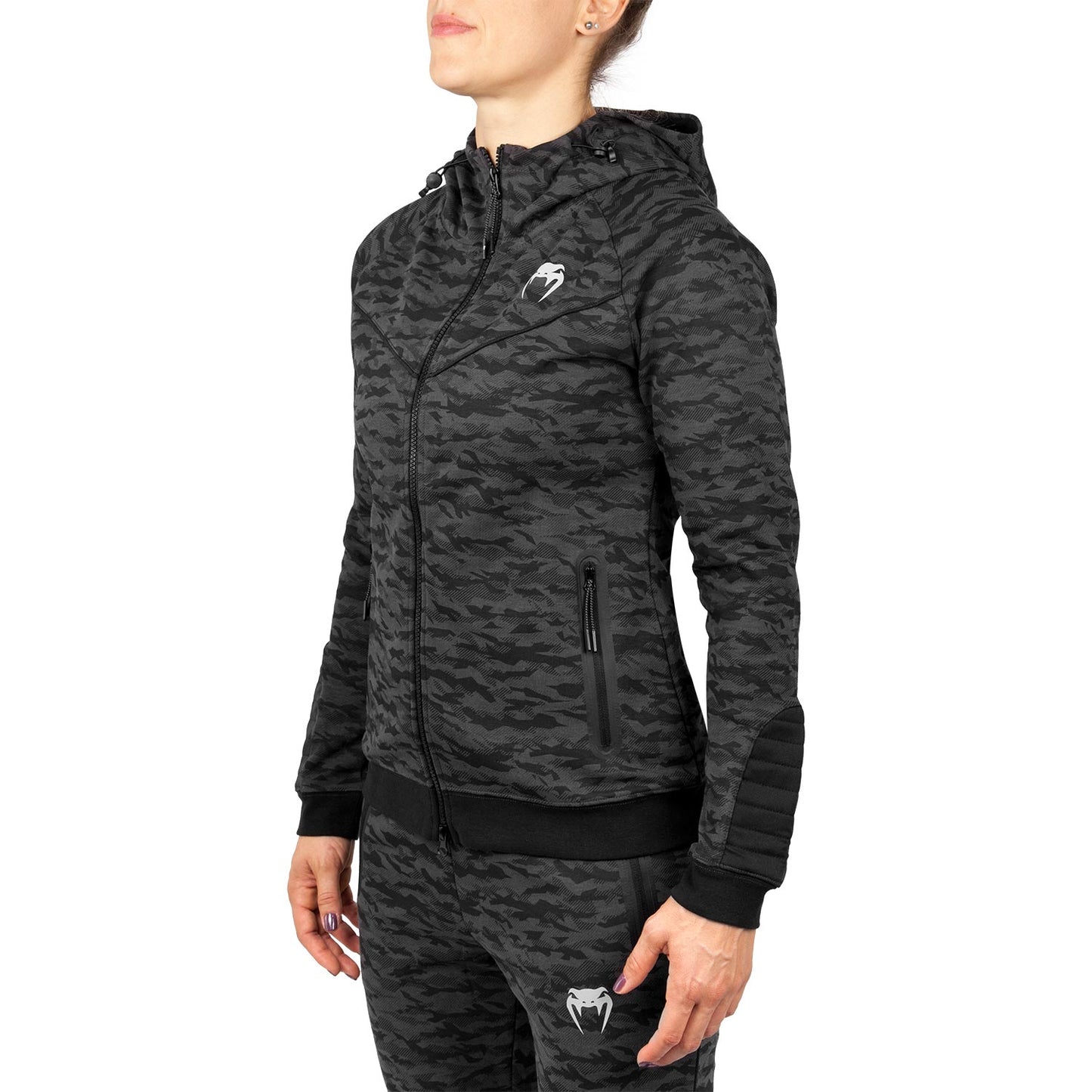 Venum Laser Hoodie - For Women - Dark Camo - Exclusive