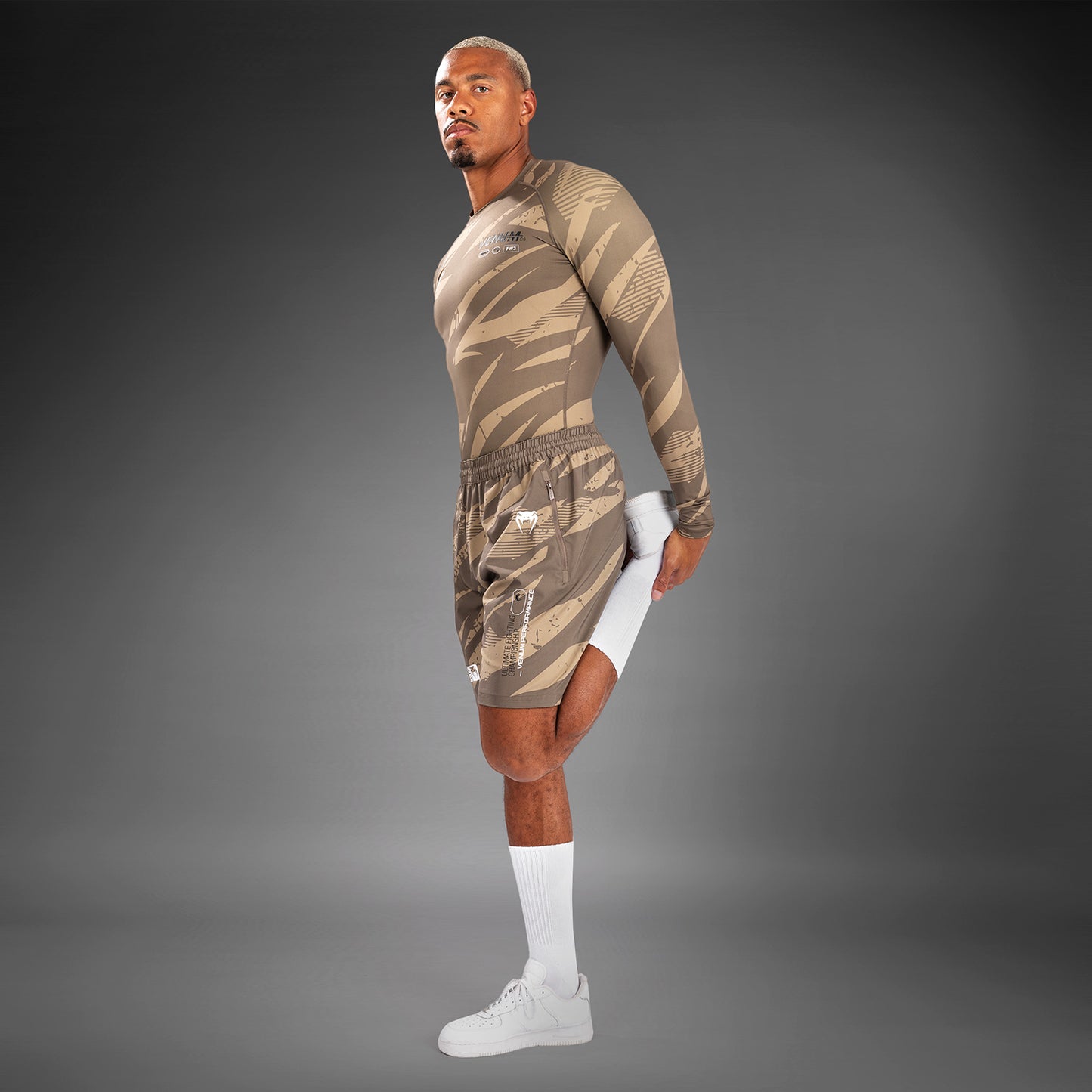 UFC Adrenaline by Venum Fight Week Performance Men’s Shorts - Desert Camo