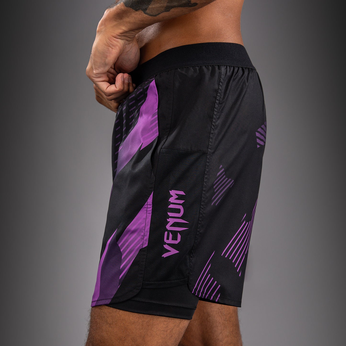 Venum No-Gi 6.0 Training Shorts - Black/Purple