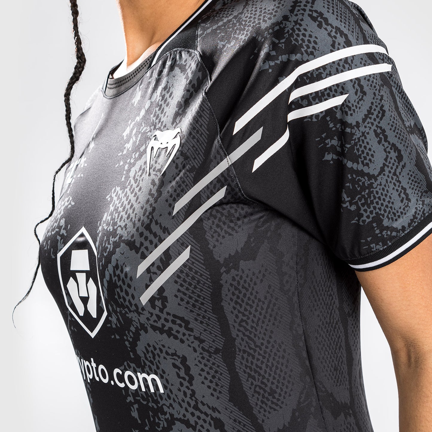 UFC Adrenaline by Venum Authentic Fight Night Women’s Walkout Jersey - Black