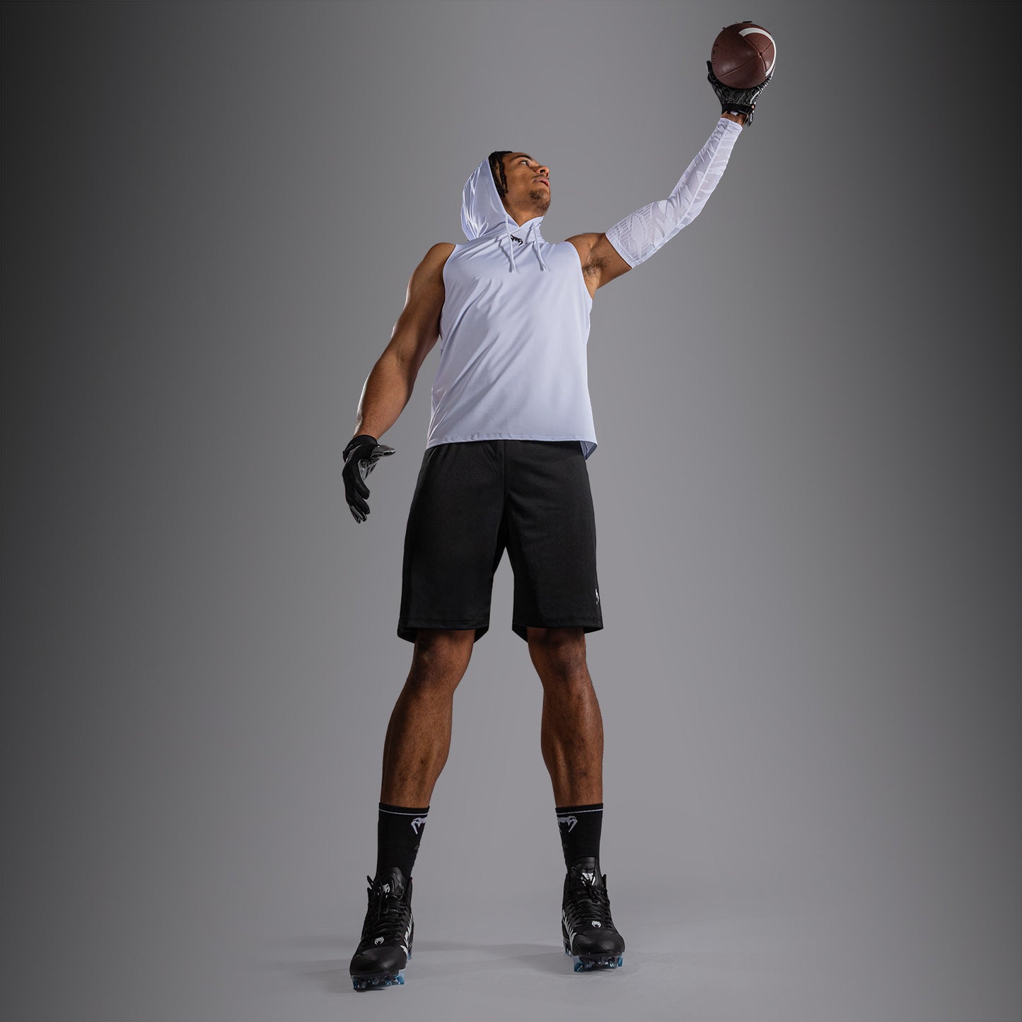 Venum Elite Sleeveless Dry-Tech Hoodie - White