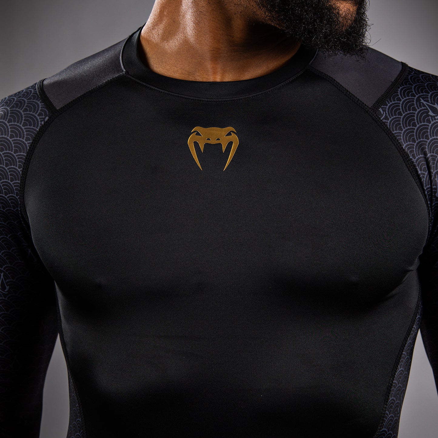 Venum x Assassin's Creed Shadows Rashguard Long Sleeve - Black
