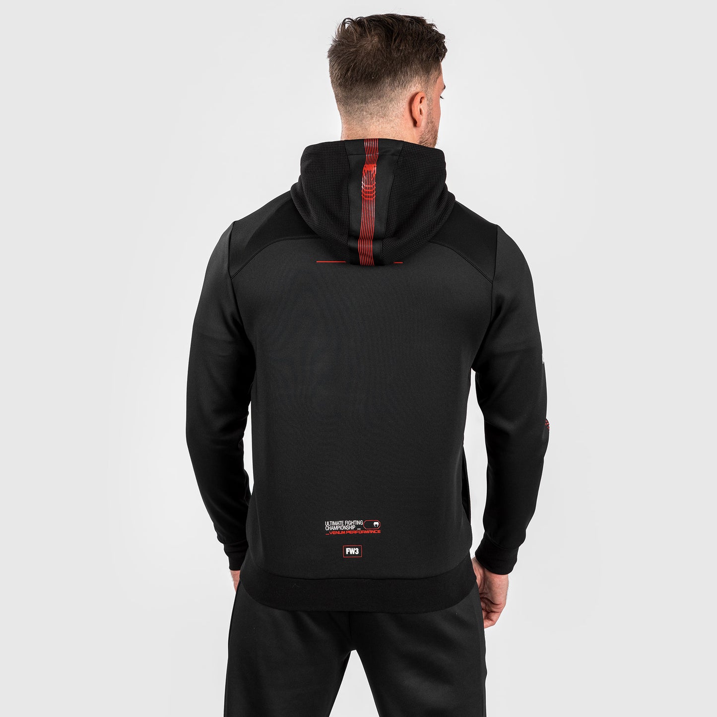 UFC Adrenaline by Venum Fight Week Men’s Zip Hoodie - Black