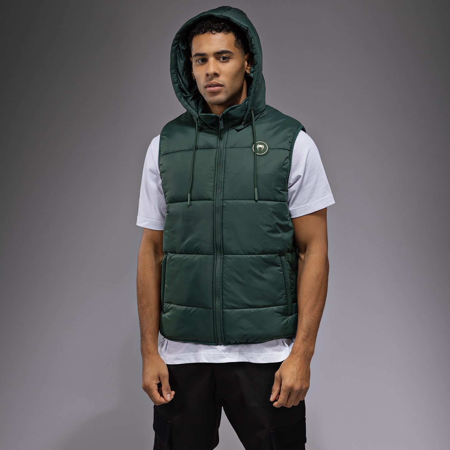 Venum Urban Guard Down Vest - Forest Green