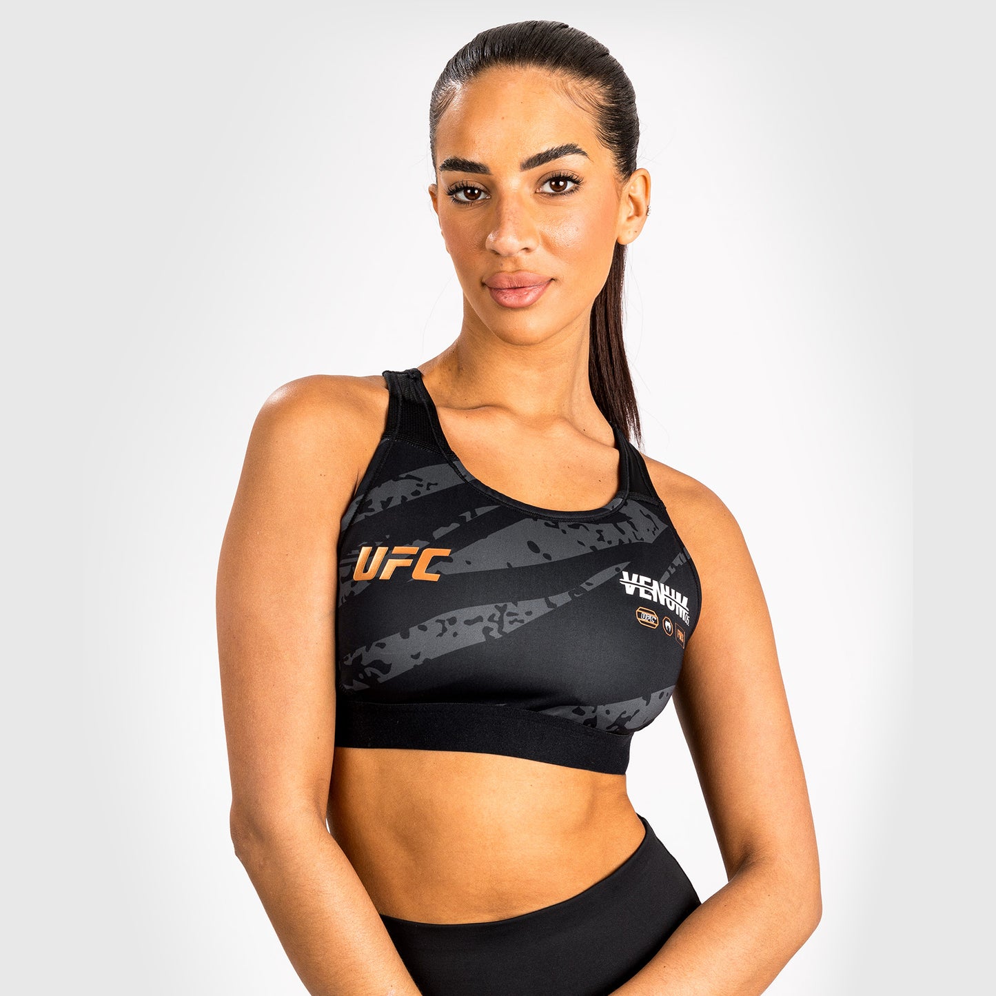 UFC Adrenaline by Venum Fight Week Women’s Sports Bra - Urban Camo