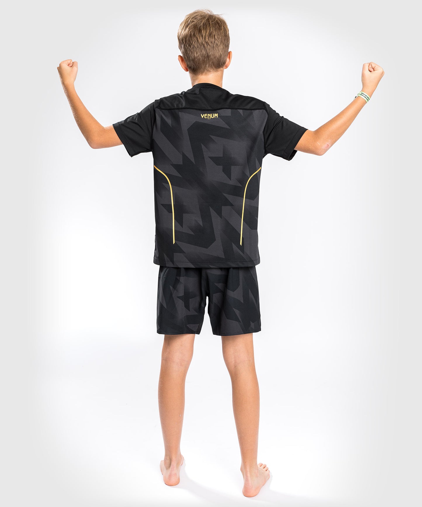 Venum Razor Dry Tech T-Shirt - For Kids - Black/Gold