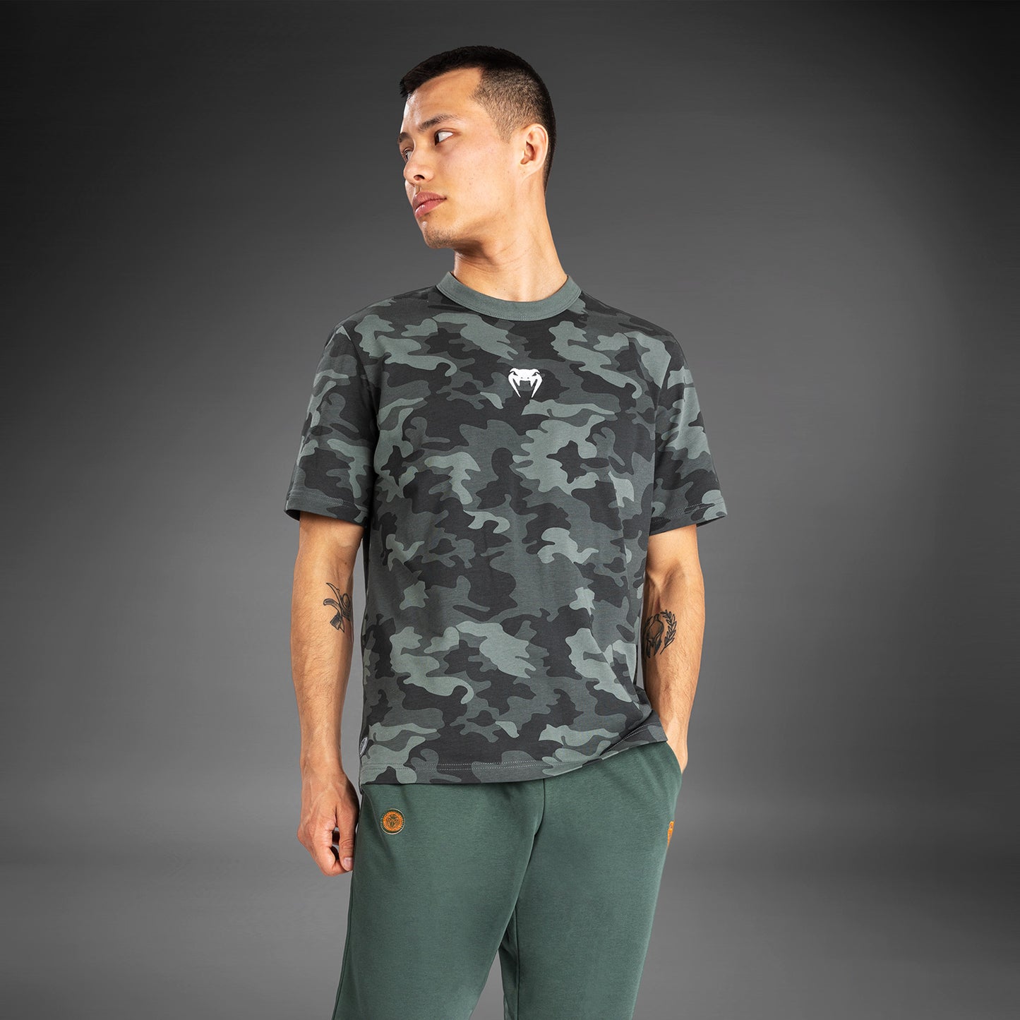 Venum Vortex XL Men's T–Shirt - Khaki Camo