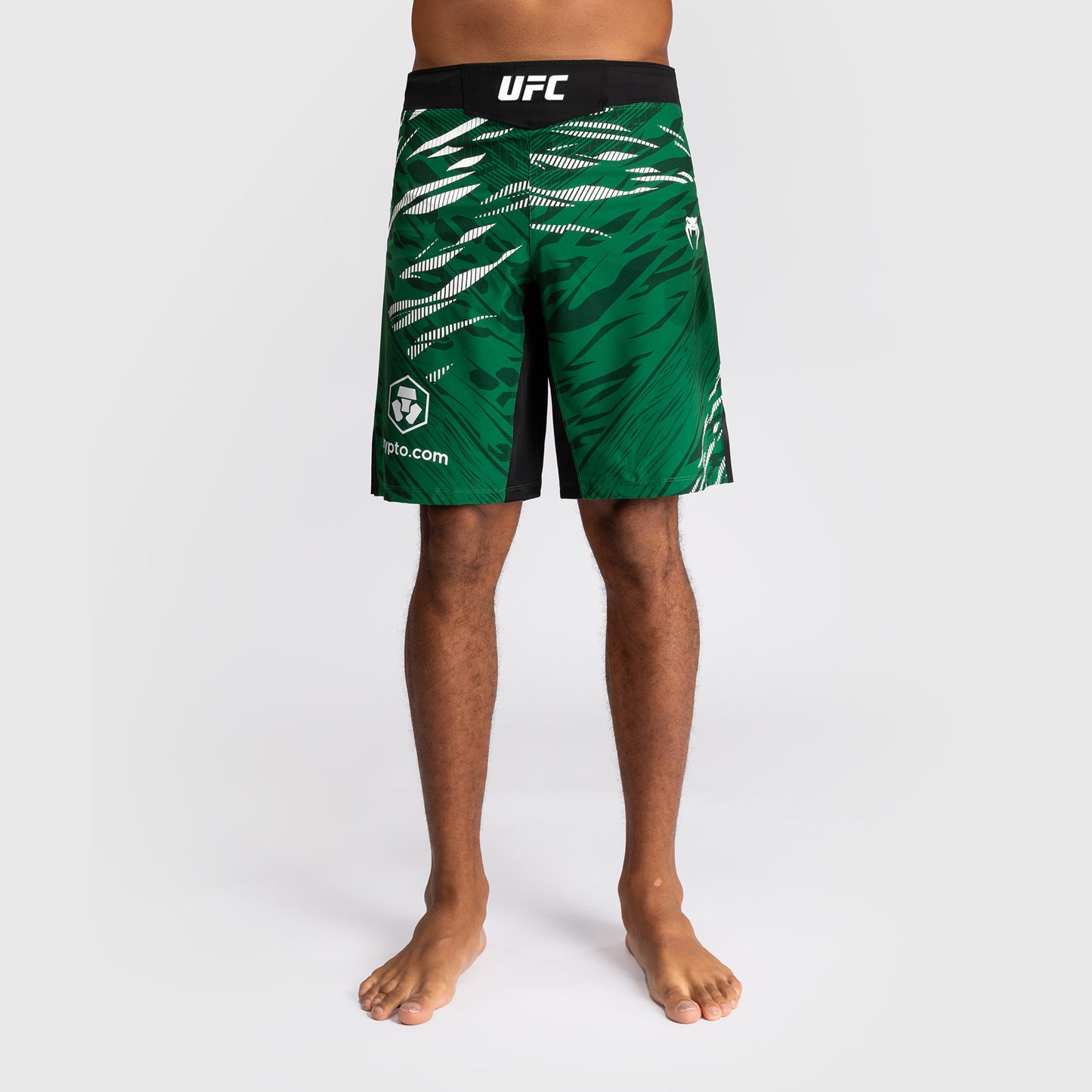 UFC Fusion by Venum Personalized Authentic Fight Night Men's Fight Short - Long Fit - Green