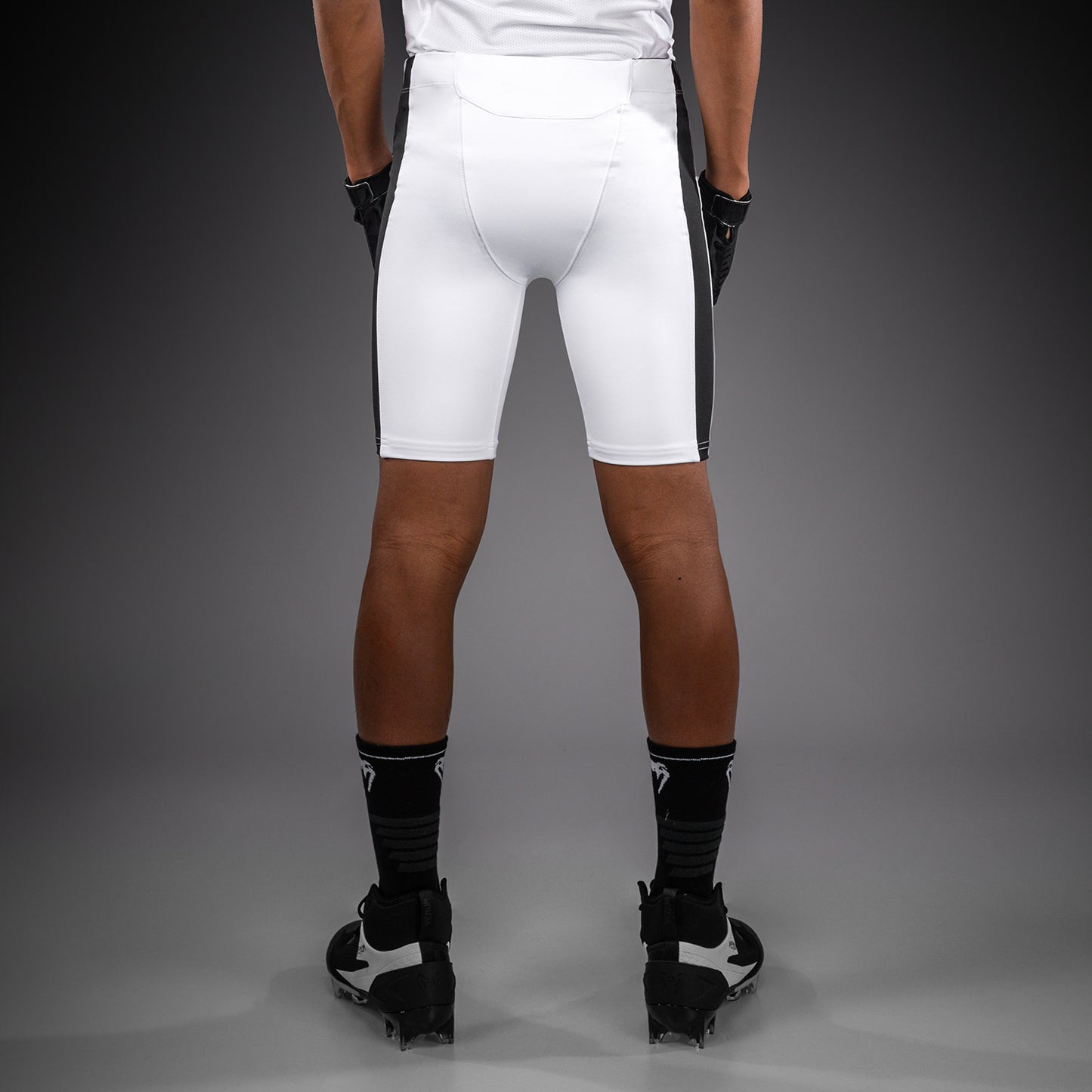 Venum Elite Kids Football Compression Shorts - White