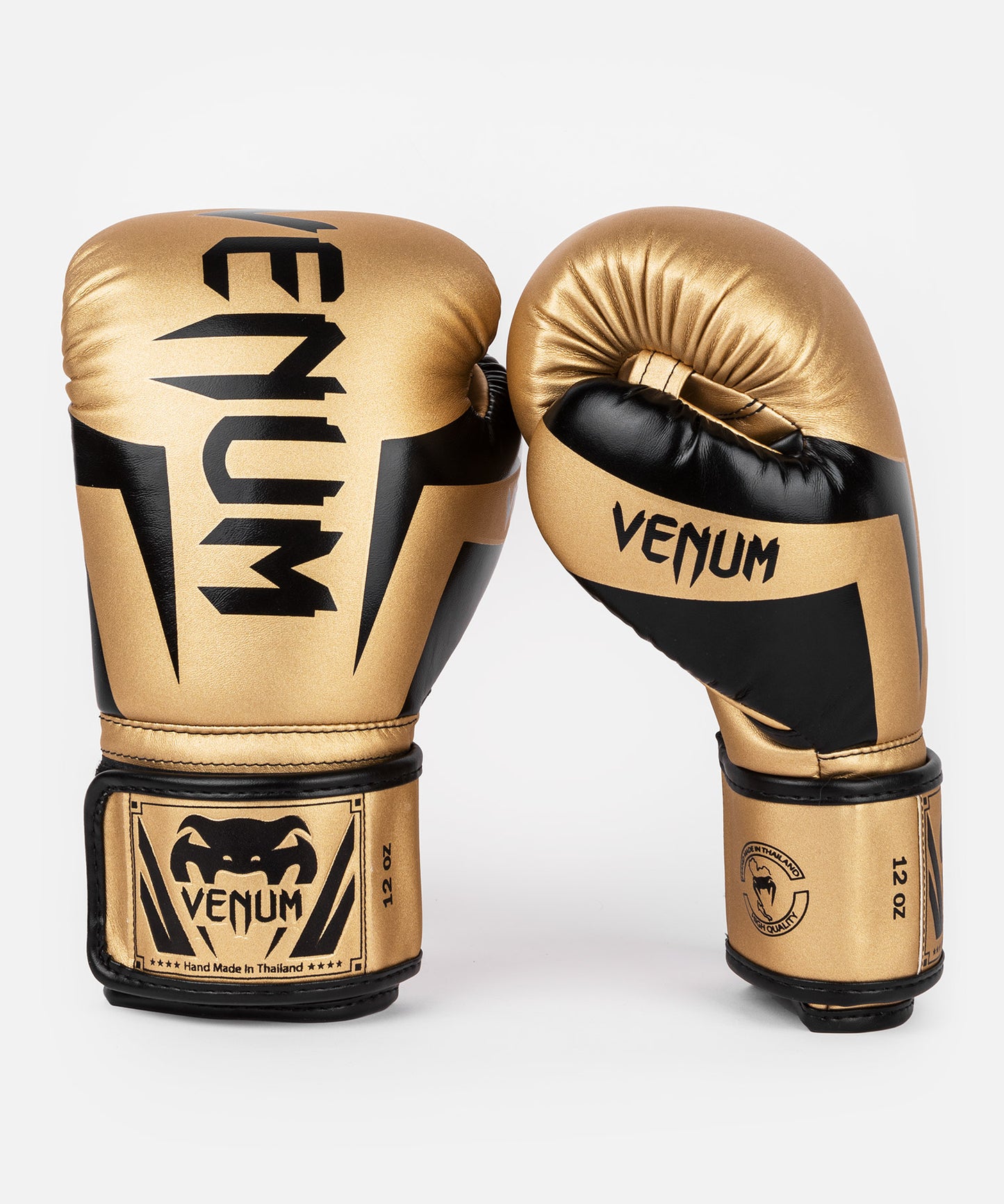 Venum Elite Boxing Gloves - Gold/Black