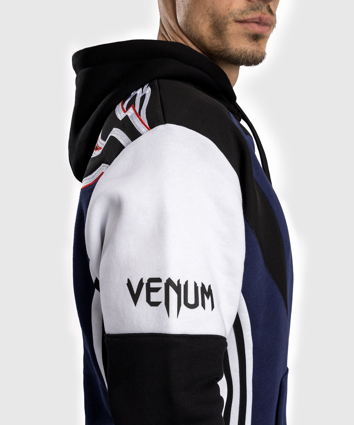 Venum x TEKKEN 8 - Jin Kazama Hoodie - Blue/Black/White