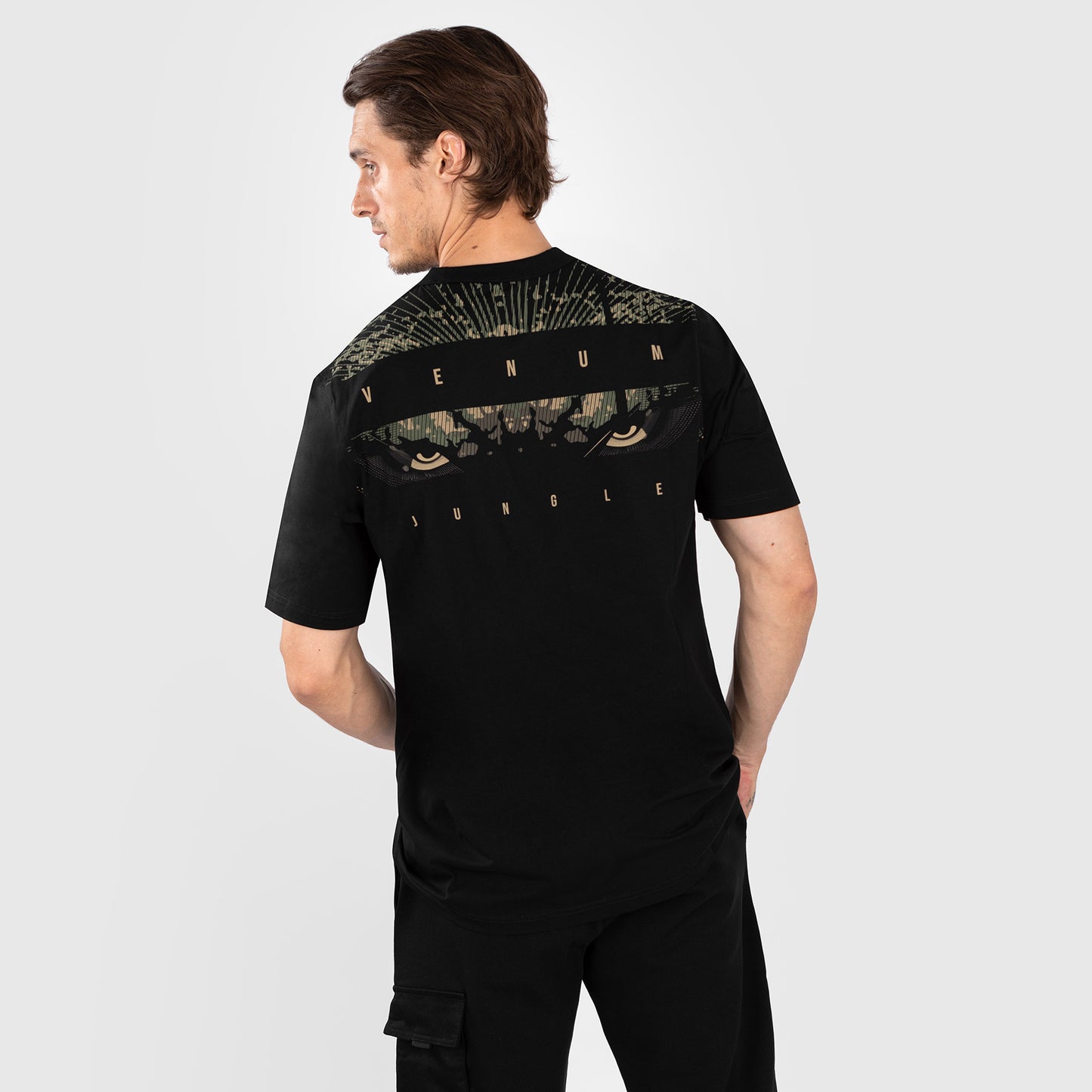 Venum Gorilla Jungle T-Shirt - Black/Sand