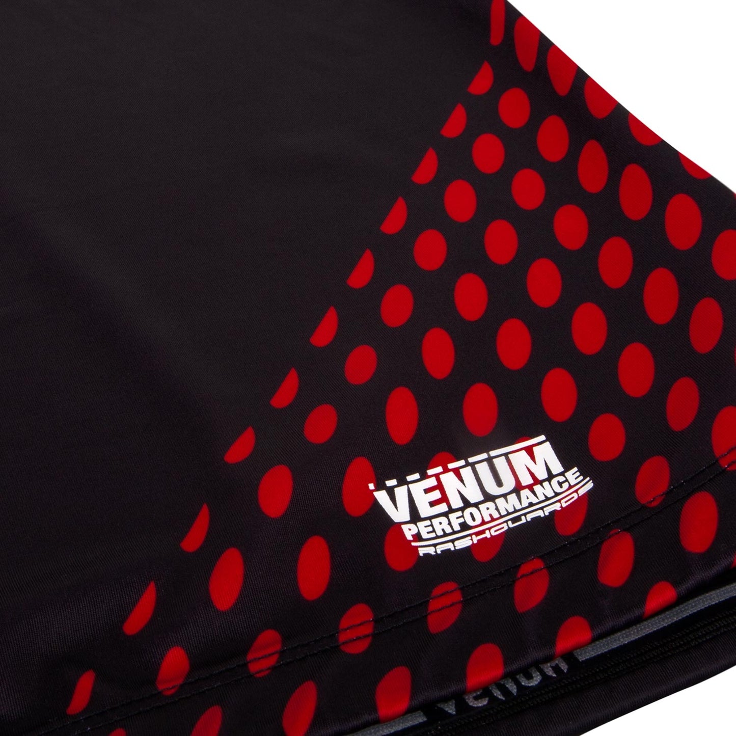 Venum Rapid Rashguard - Long Sleeves - Black/Red