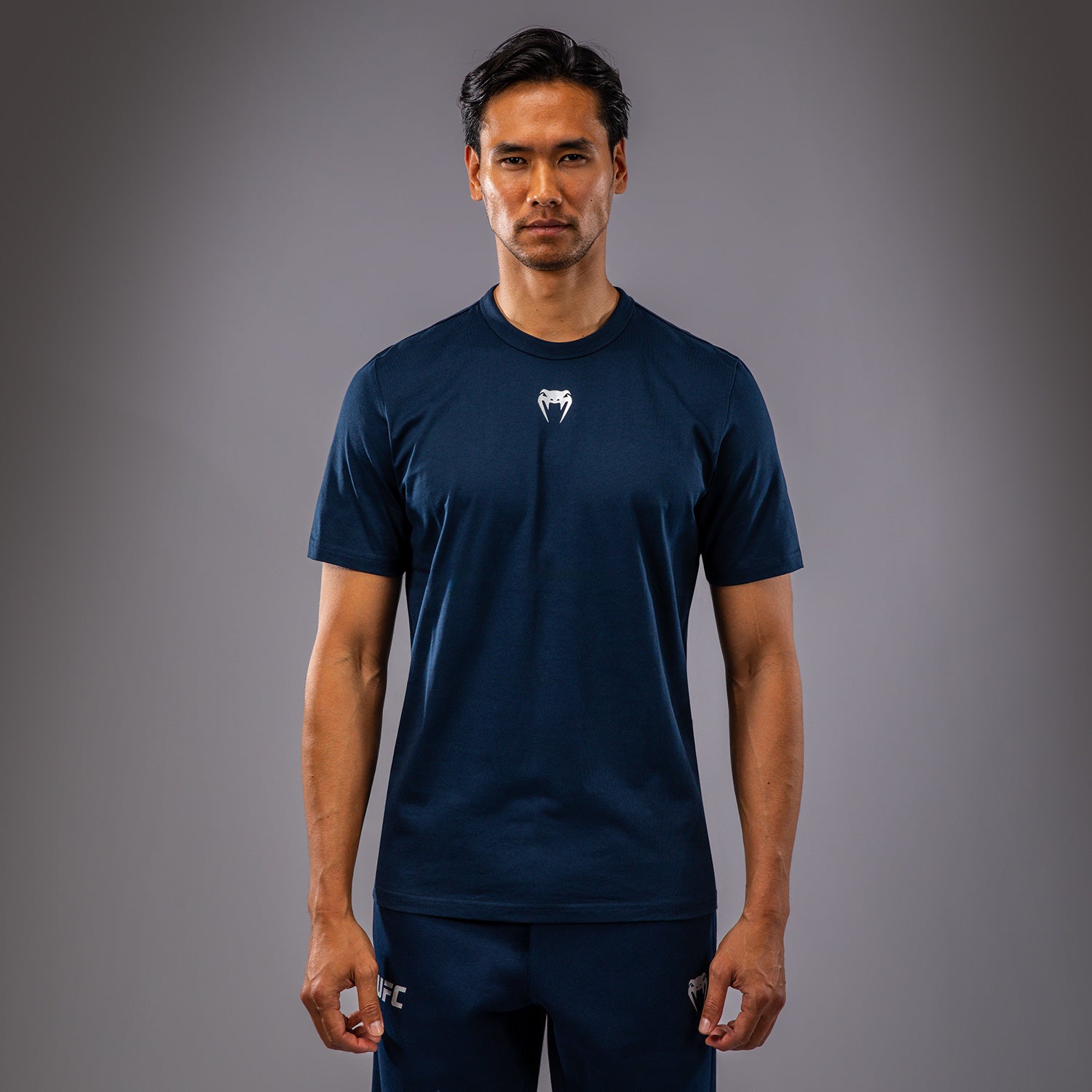 UFC Fusion by Venum Fight Week スウェットシャツ UFC Fusion by Venum Fight Week Men's Zip Hoodie - Oceanic