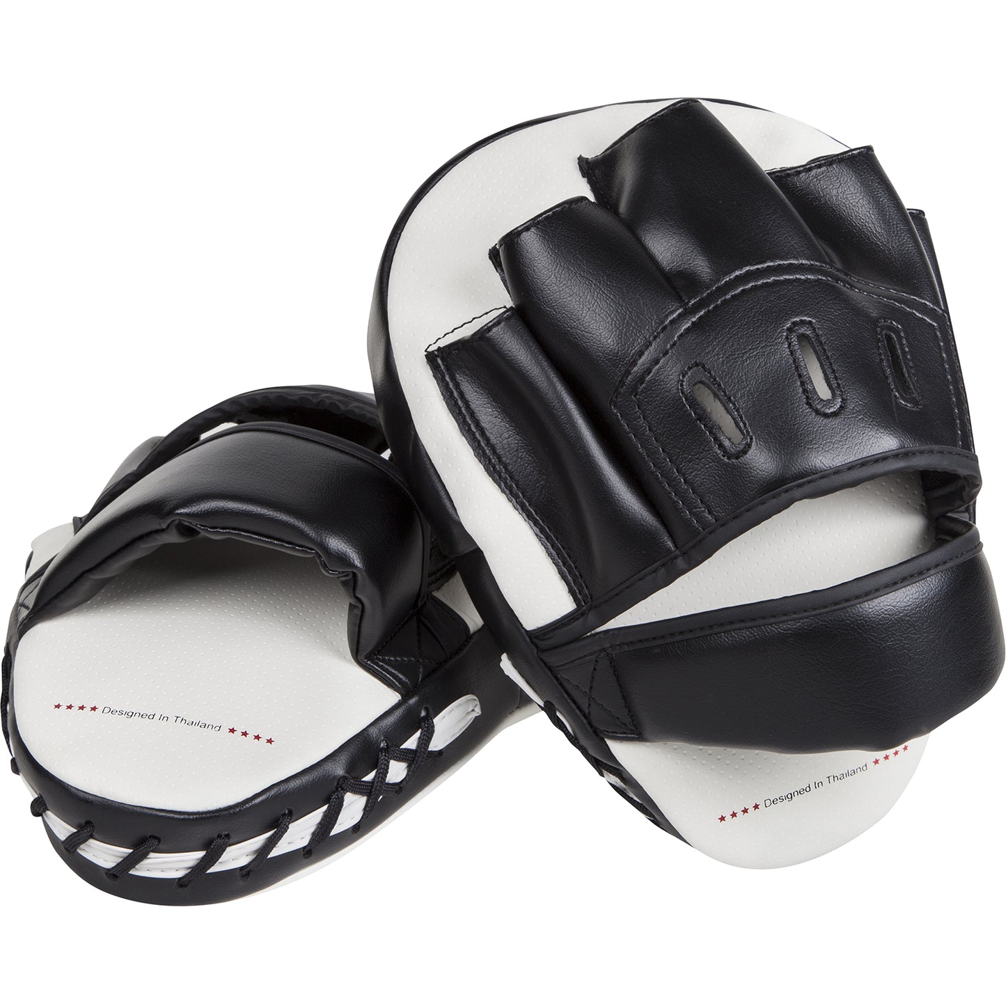 Venum Light Focus Mitts - White/Black (Pair)