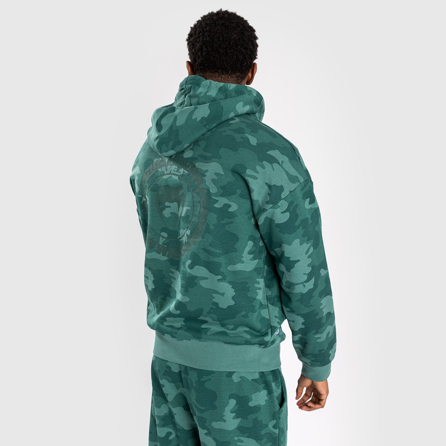 Venum Vortex XL Men's Hoodie - Turquoise Camo