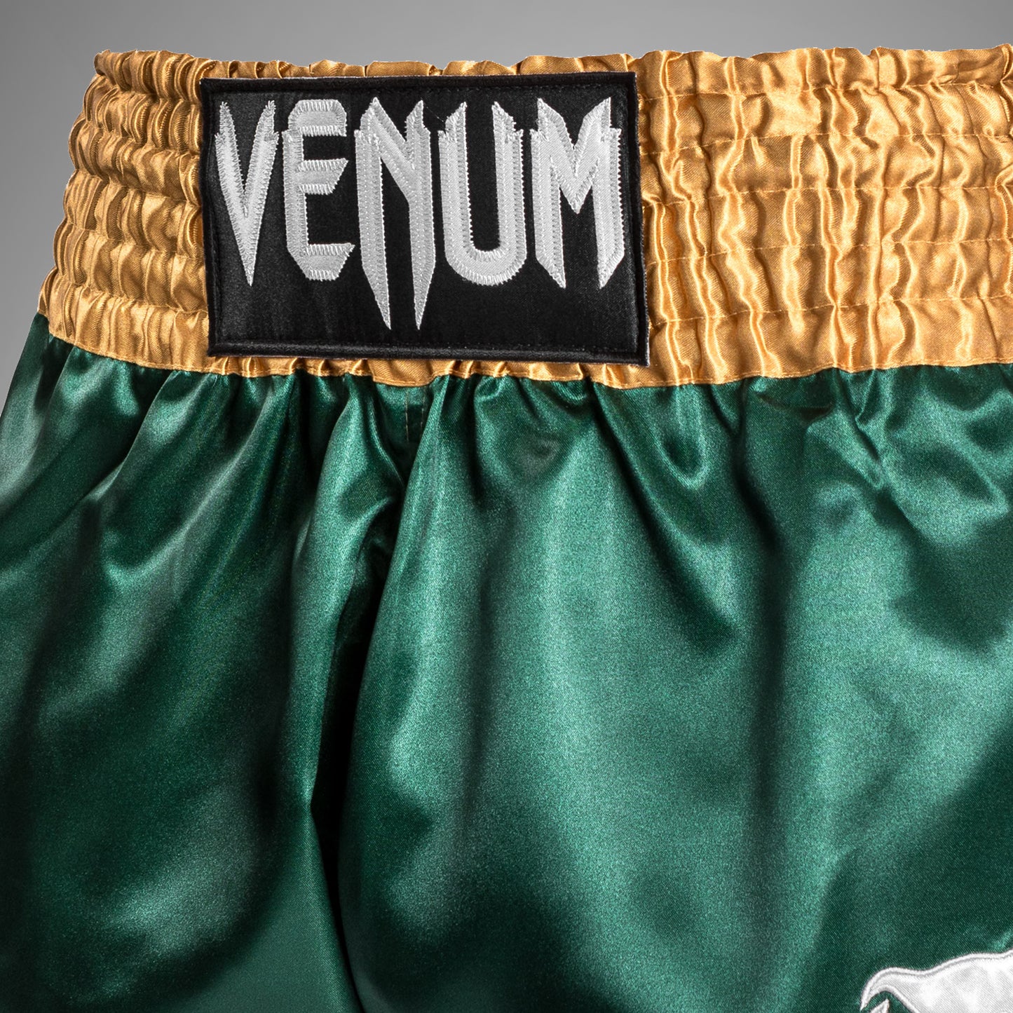 Venum Classic Muay Thaï Short - Green/Gold/White