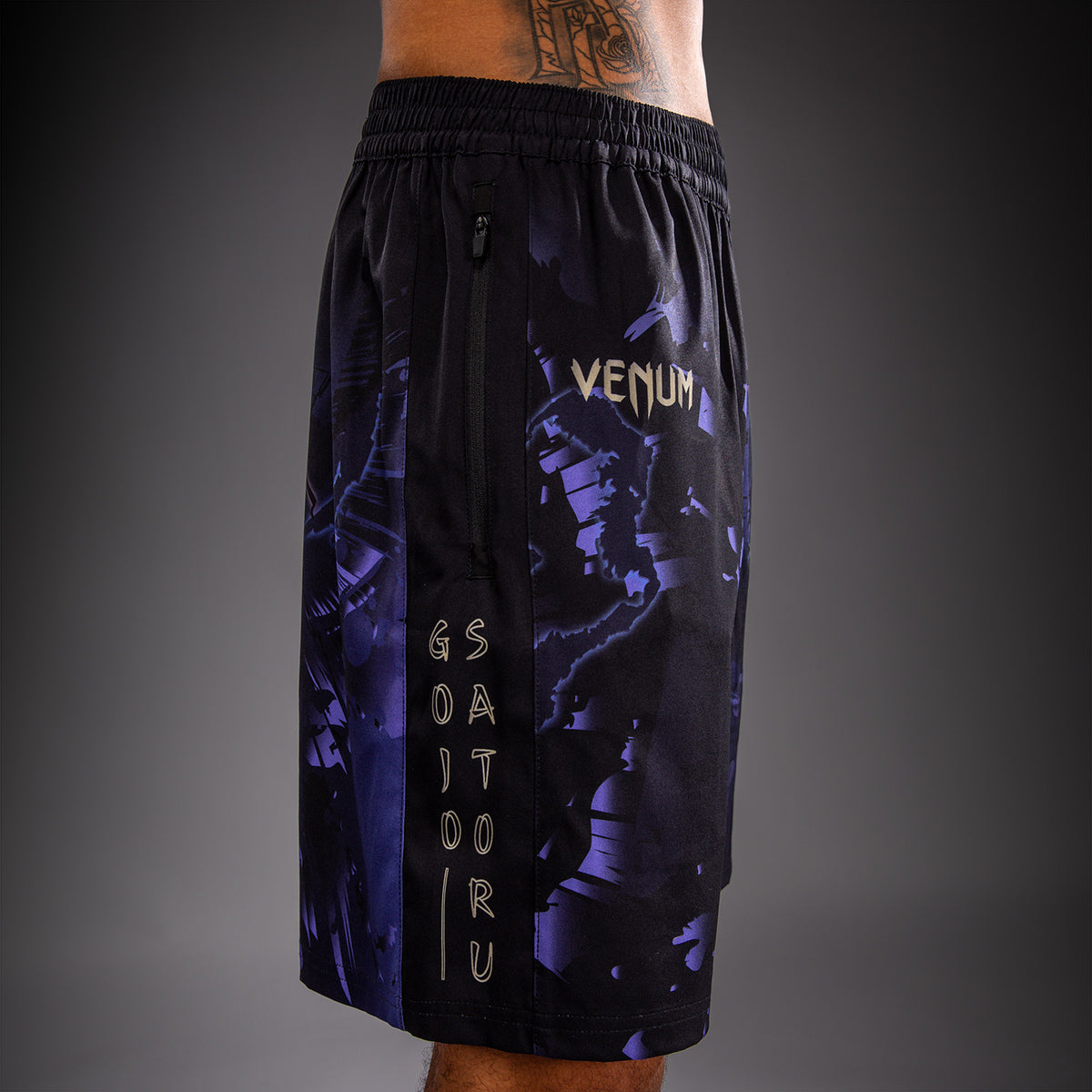 Jujutsu Kaisen x Venum Gojo Training Shorts - Purple