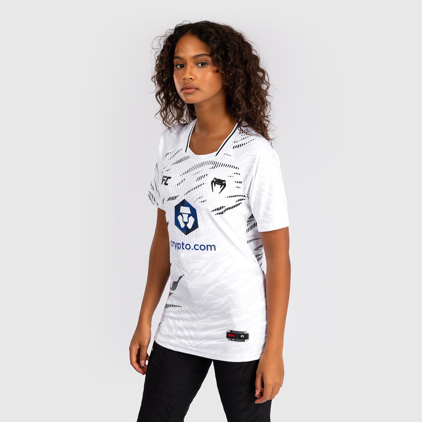 UFC Fusion by Venum Personalized Authentic Fight Night Women's Walkout Jersey - White