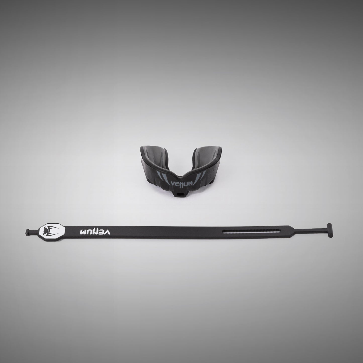 Venum Challenger Kids Mouthguard Strap/Strapless - Black/Grey