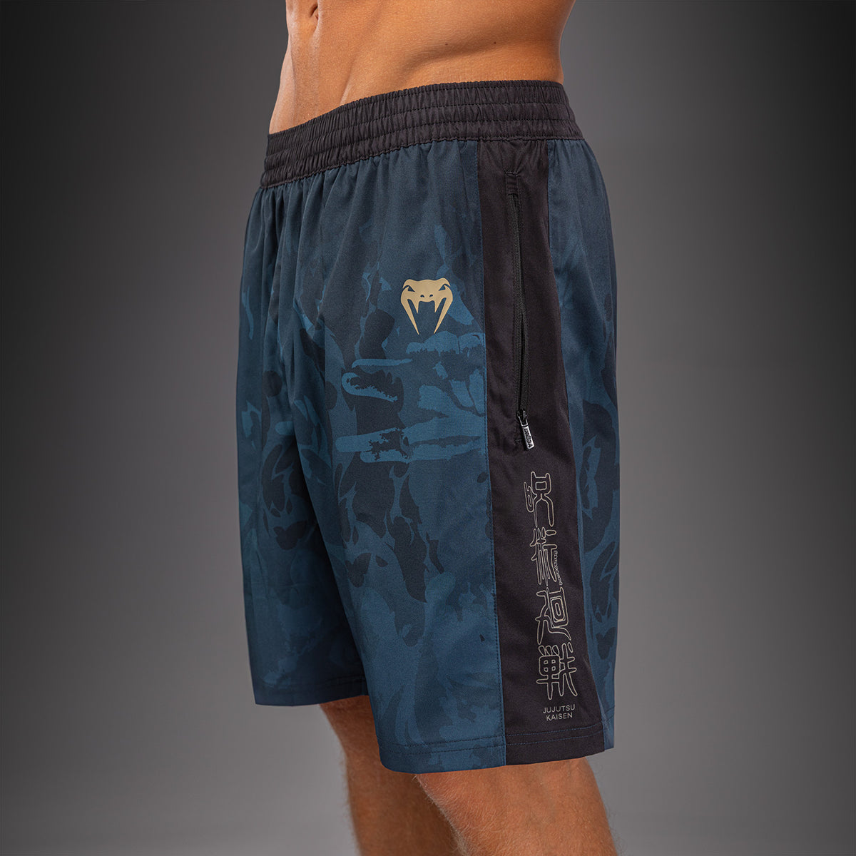 Jujutsu Kaisen x Venum Fushiguro Training Shorts - Ocean Blue