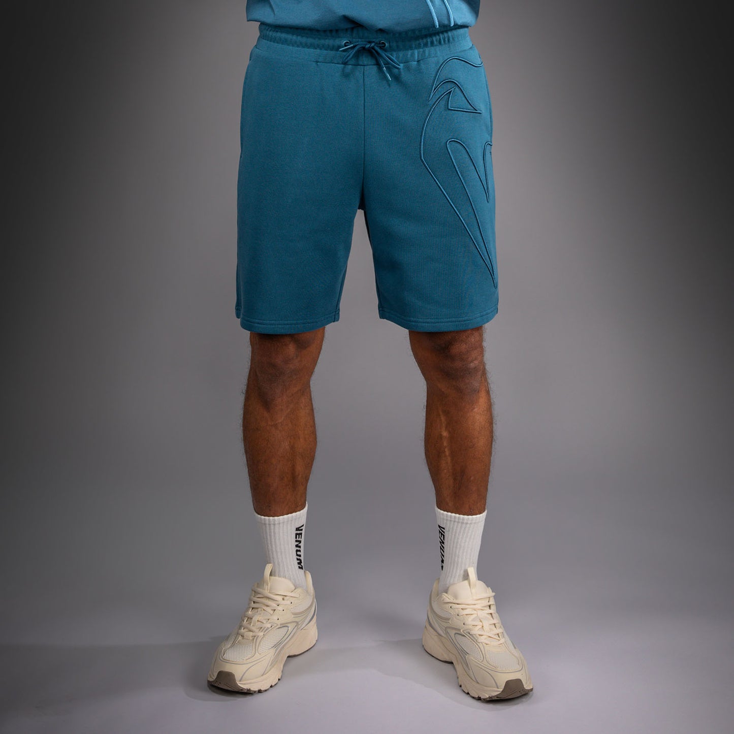 Venum Giant 3D Cotton Shorts - Ocean Blue