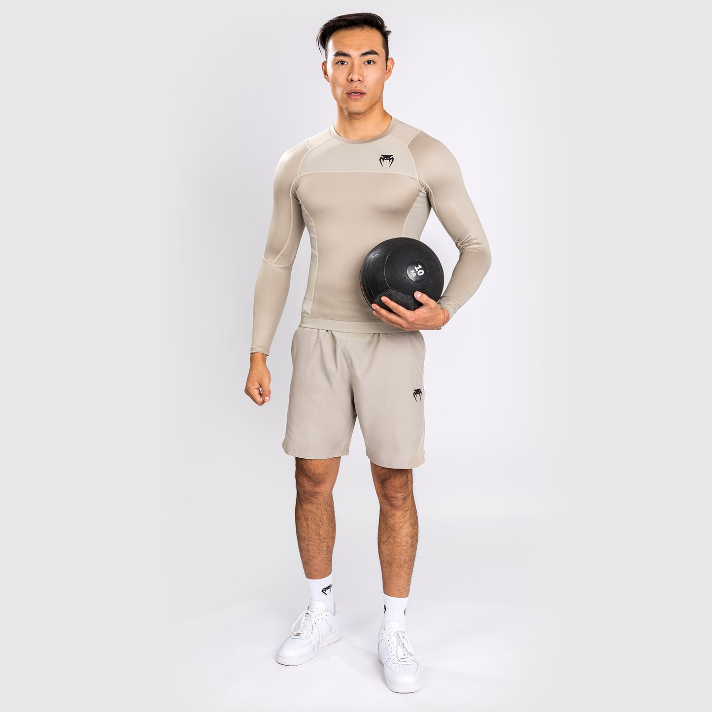 Venum G-Fit Air Rashguard Longsleeve - Sand