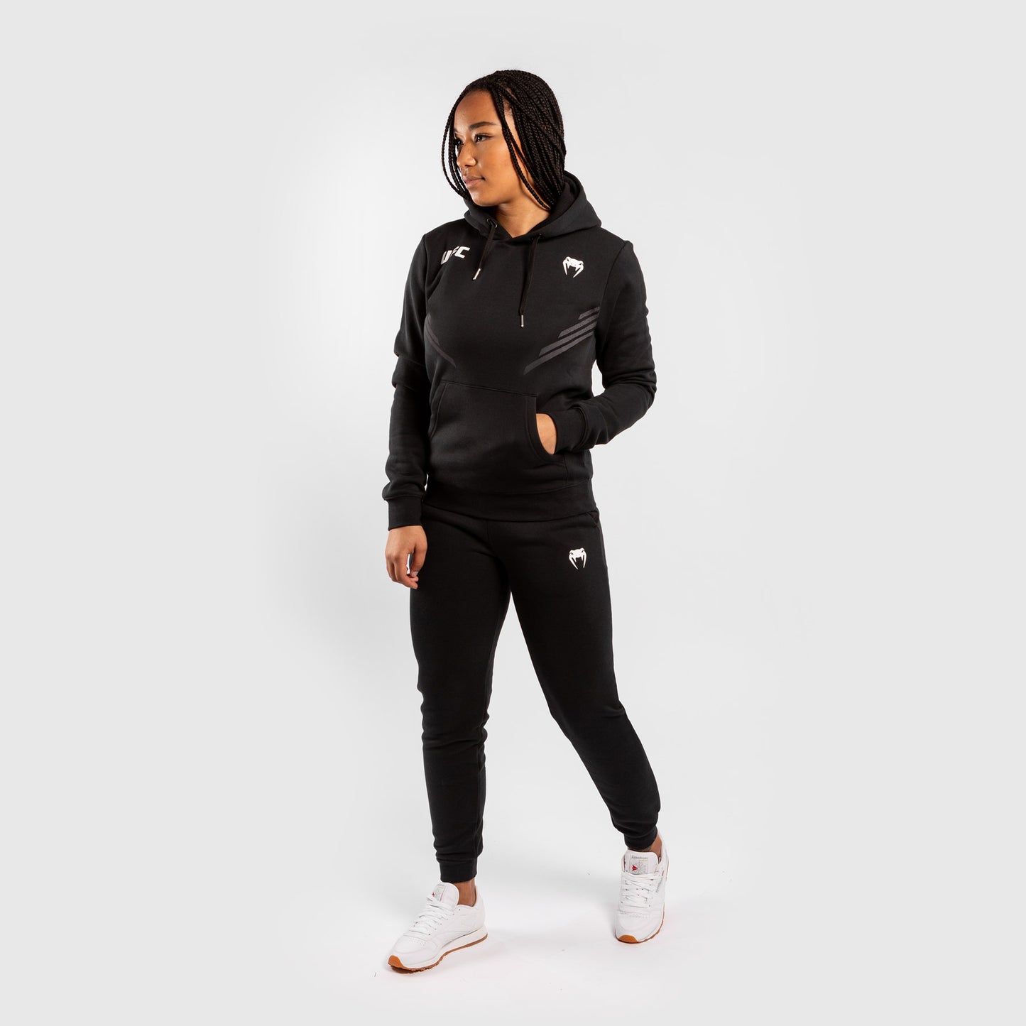UFC Venum Replica Women's Hoodie - Black