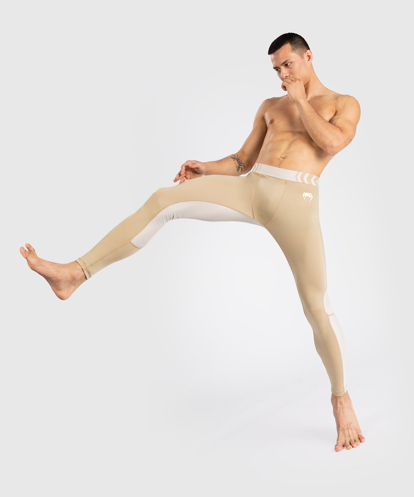 Venum Tempest Men's Spats - Beige/Sand