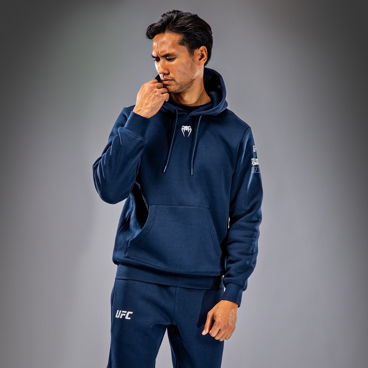 ウォーキング・ランニングウェア MMA POLARTEC PSP HOODIE navy d304361c51e894ce0744ae537f4e01