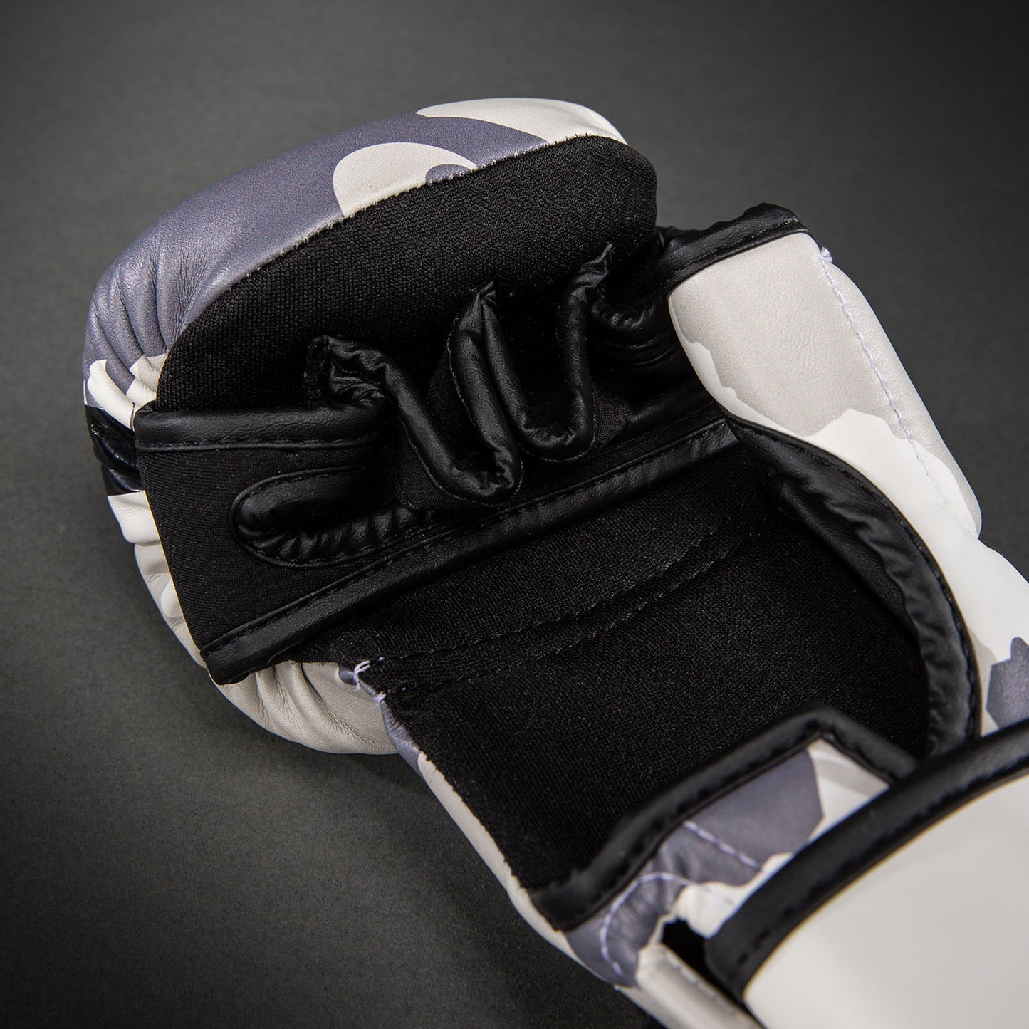 Venum Elite Camo Sparring Gloves - White/Light grey