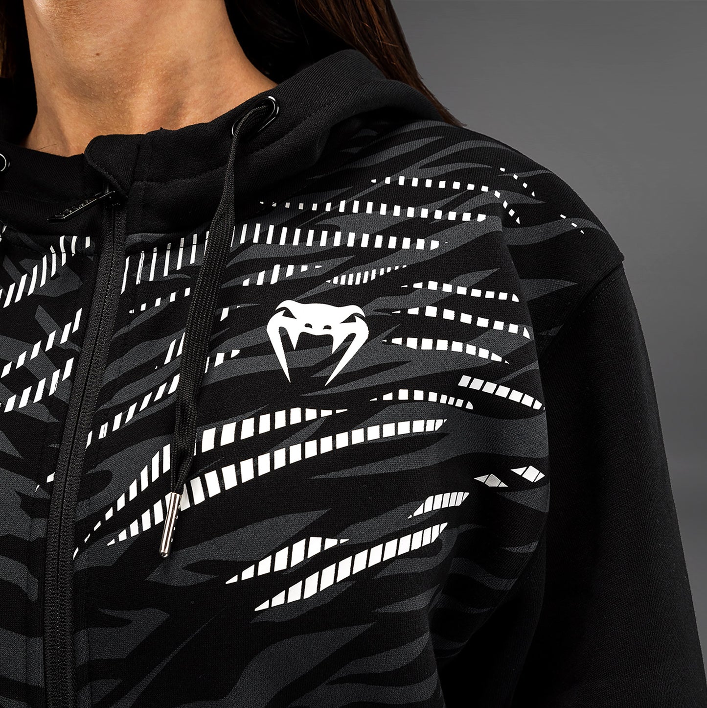 UFC Fusion by Venum Women’s Replica Zip Hoodie - Black