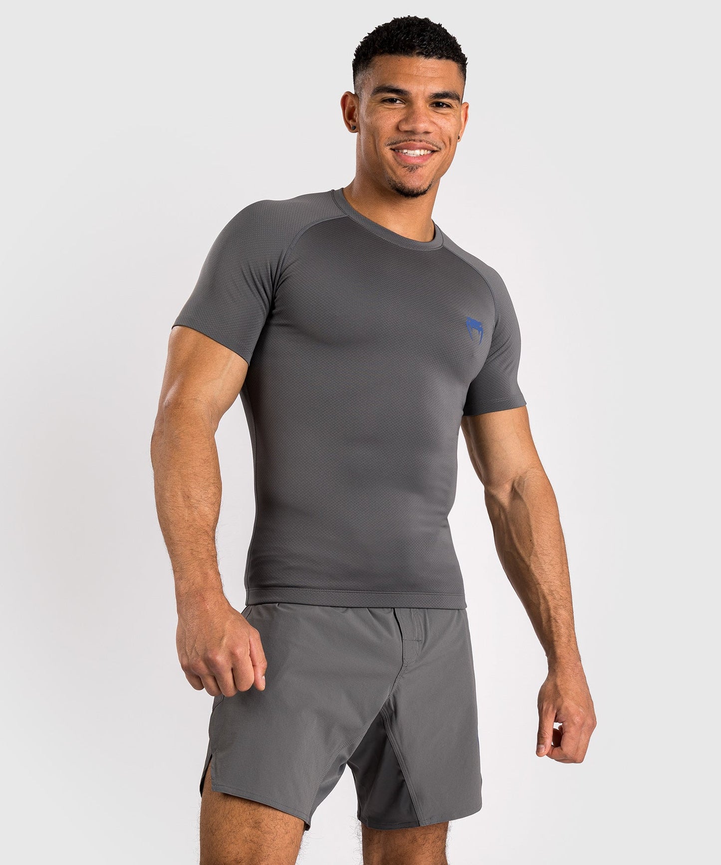 Venum Contender Men’s Short Sleeve Rashguard - Grey