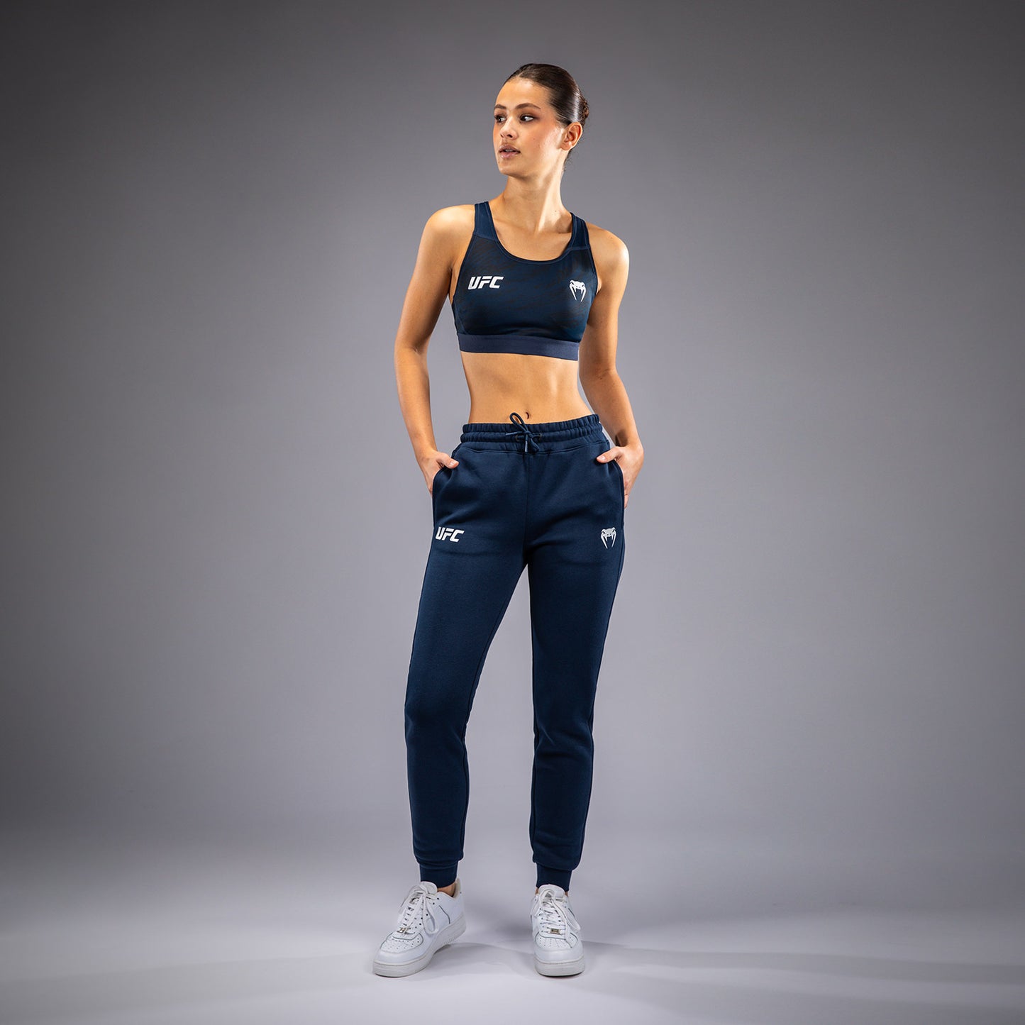 UFC Fusion by Venum Fight Week Women’s Cotton Pant - Solid Oceanic Blue