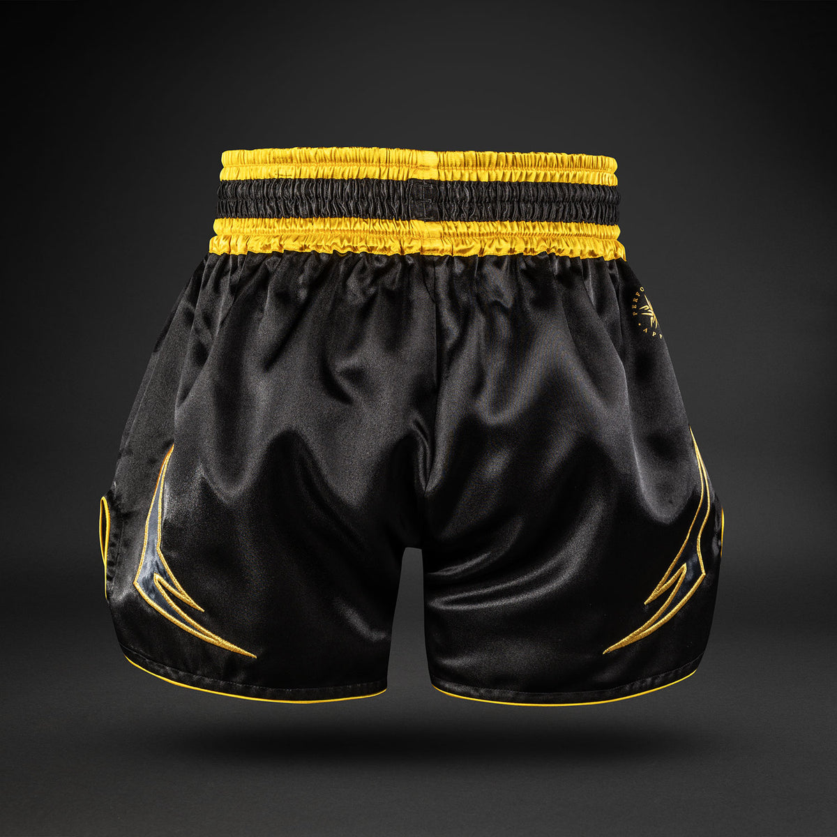 Venum Bangkok Fury Muay Thai Shorts - Black/Gold