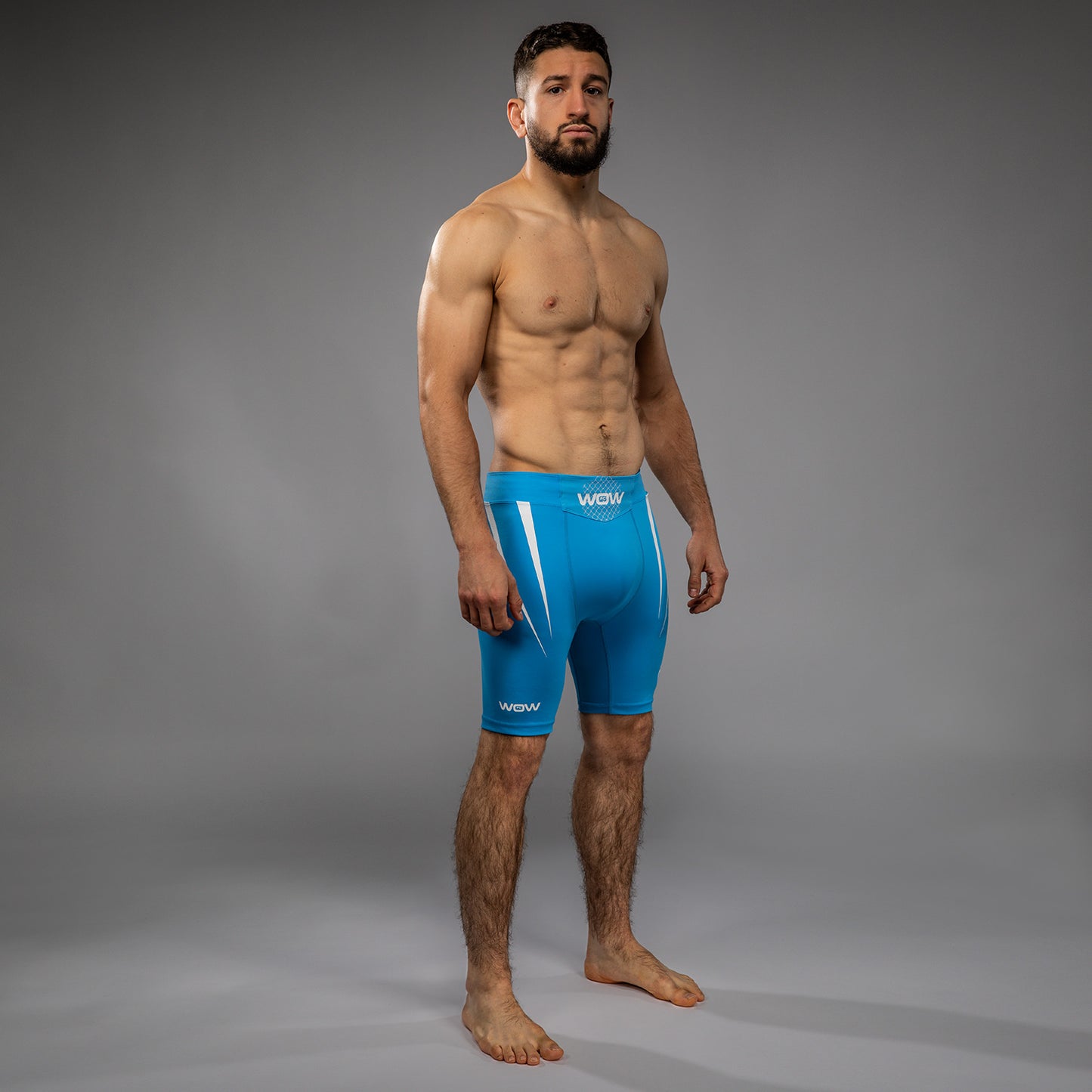 Venum x WOW FC Men’s Vale Tudo Shorts - Pacific Blue
