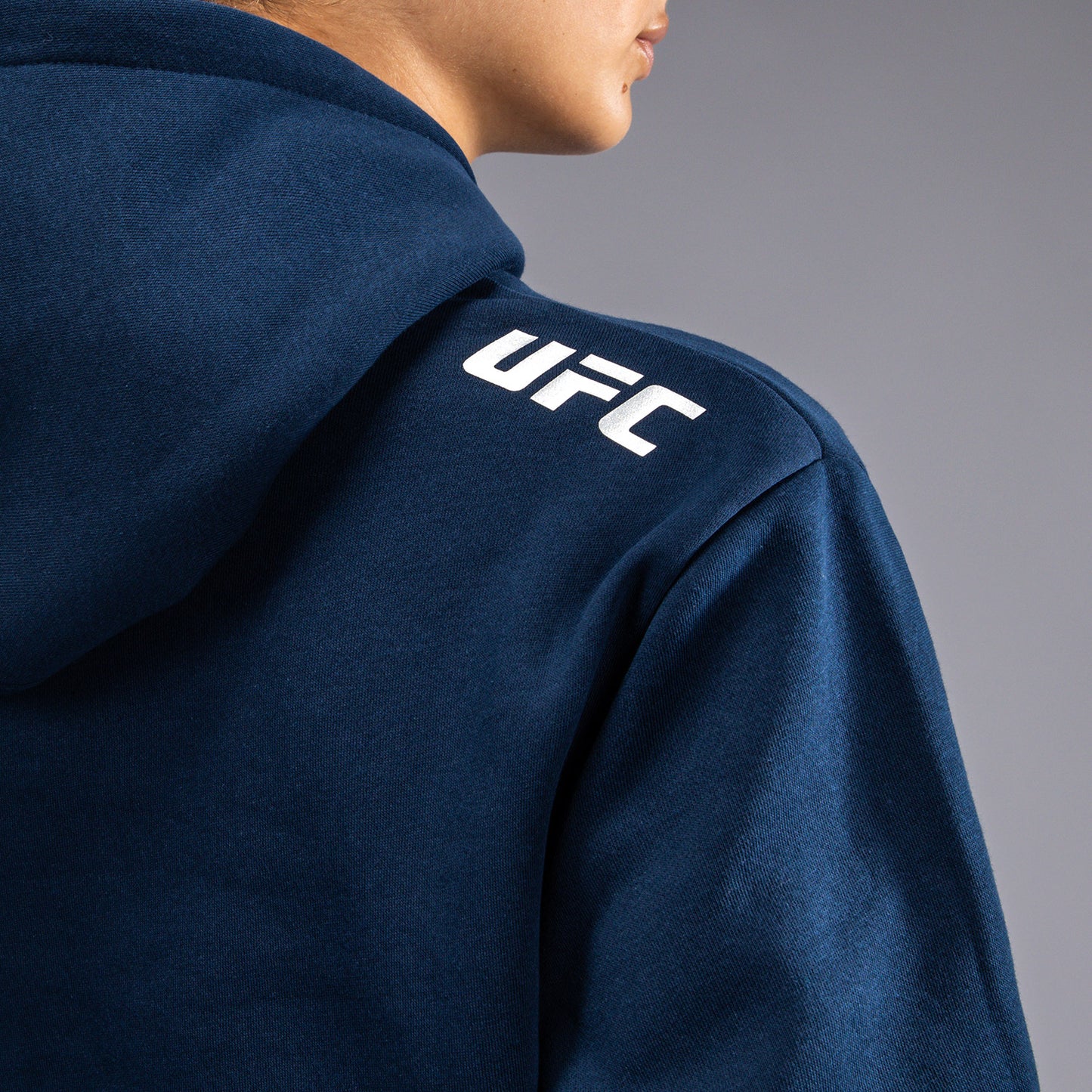UFC Fusion by Venum Fight Week Women’s Pullover Hoodie - Solid Oceanic Blue