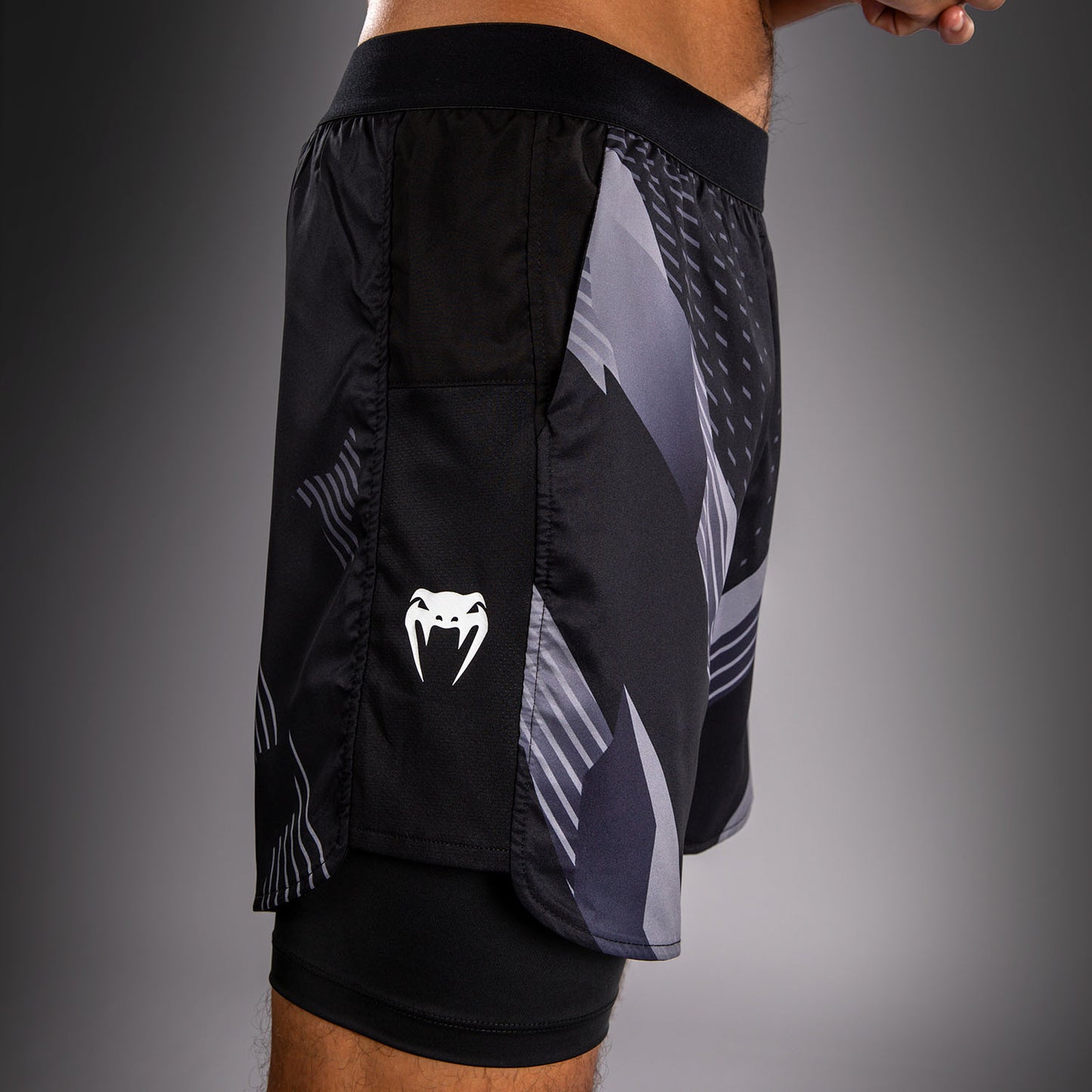 Venum No-Gi 6.0 Training Shorts - Black/White