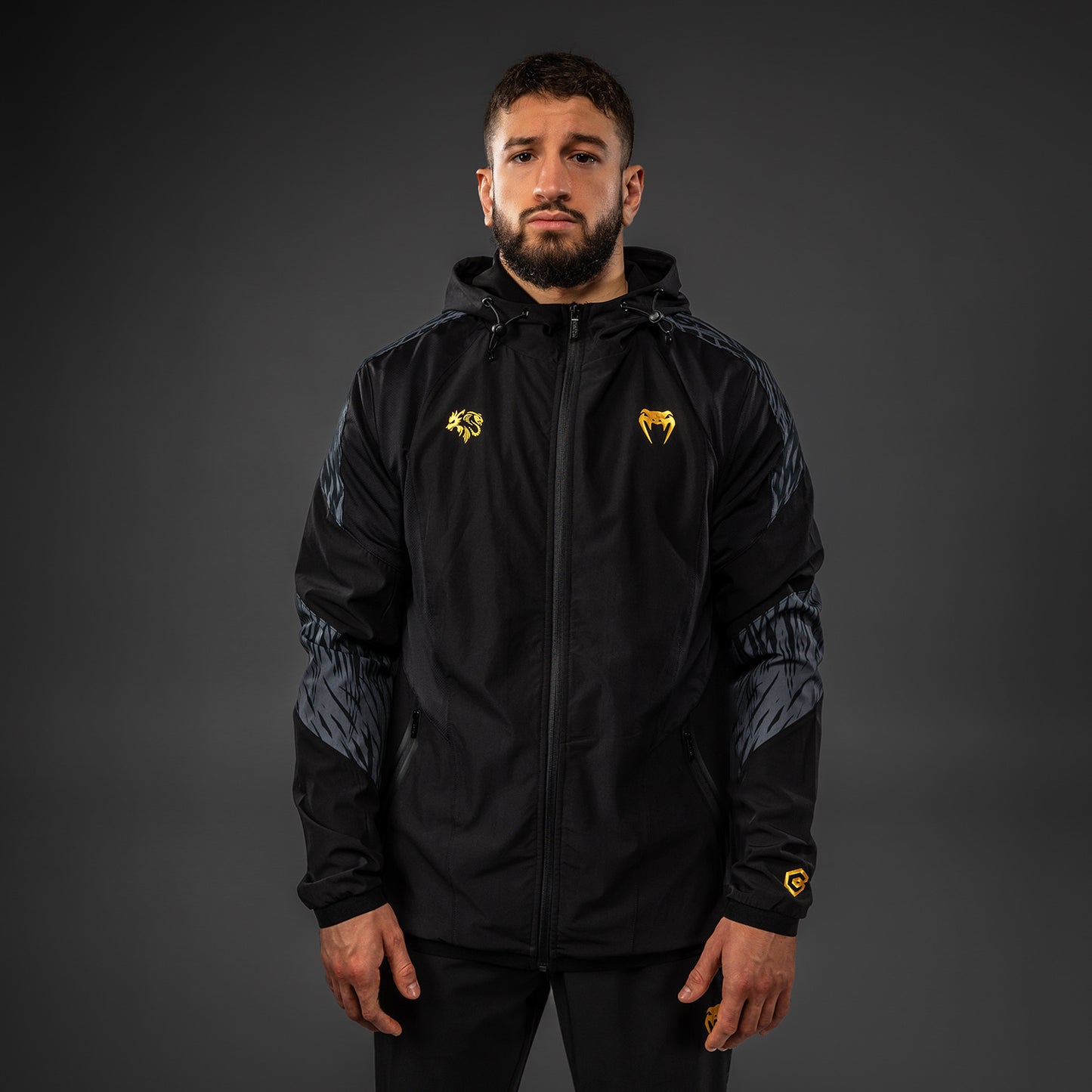 Venum x Chimaev Track Jackets - Black/Grey