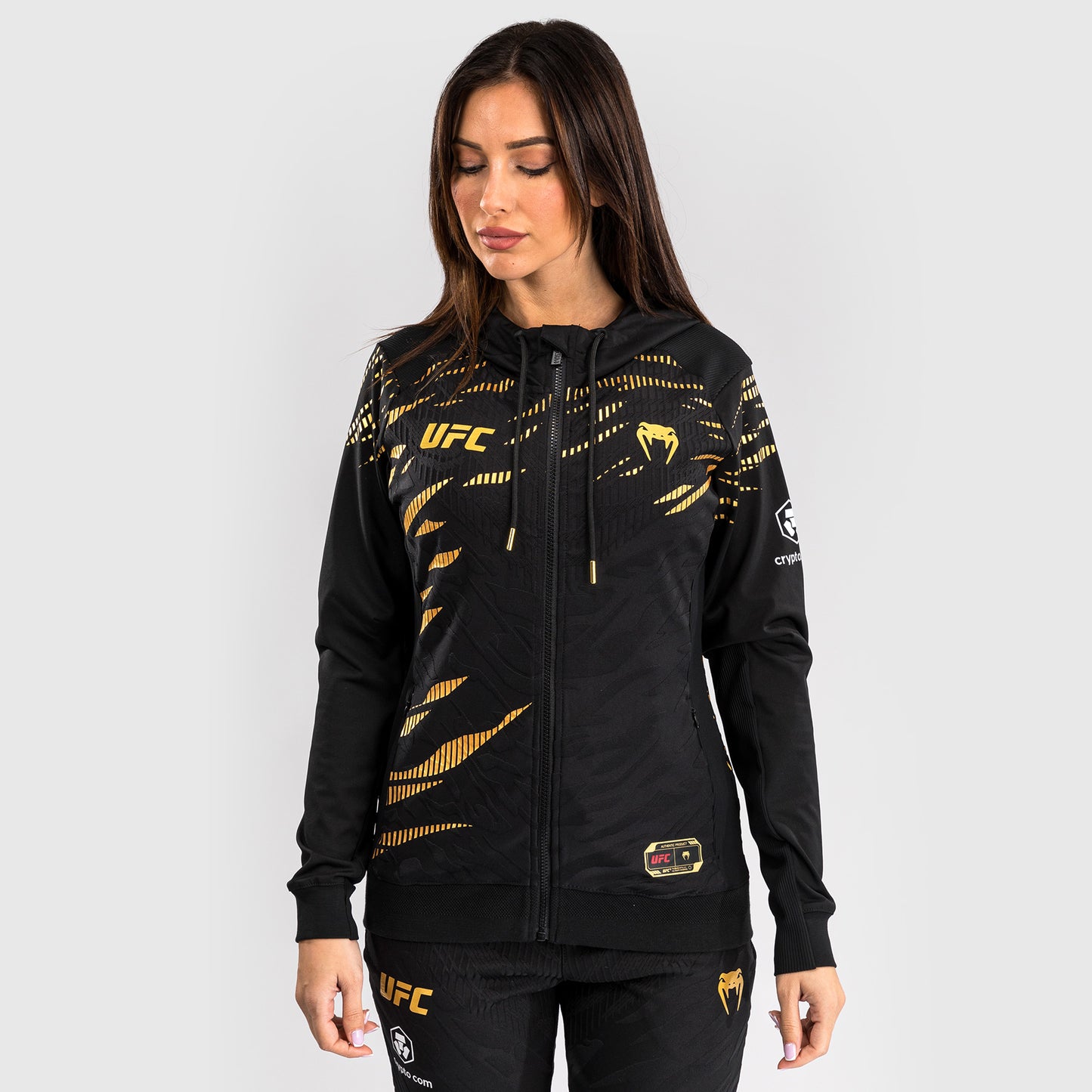UFC Fusion by Venum Authentic Fight Night Women’s Walkout Hoodie - Champion