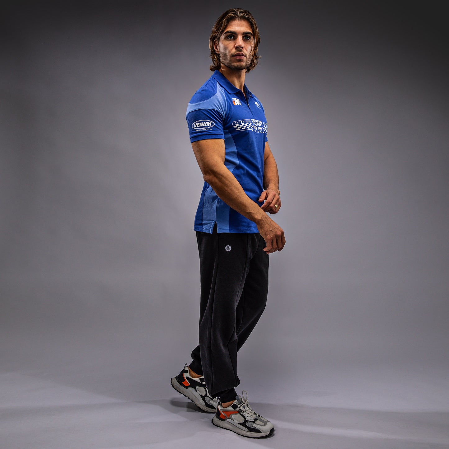 Venum Motorsport Cotton Polo - Royal Blue
