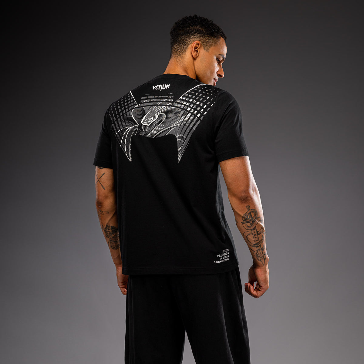 Venum Crimson Viper 2.0 T-Shirt - Black/Grey